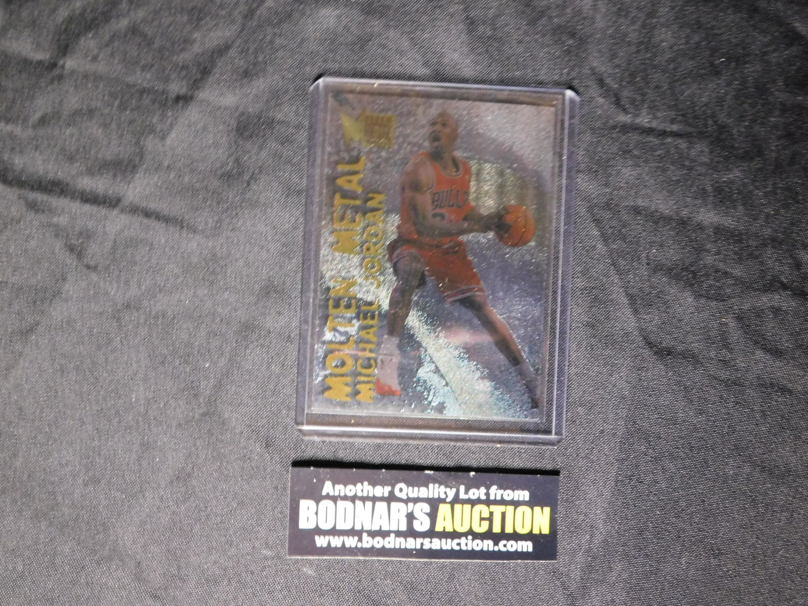 Michael Jordan Fleer Metal 96 - 97  Molten Metal Insert (1 of 3)