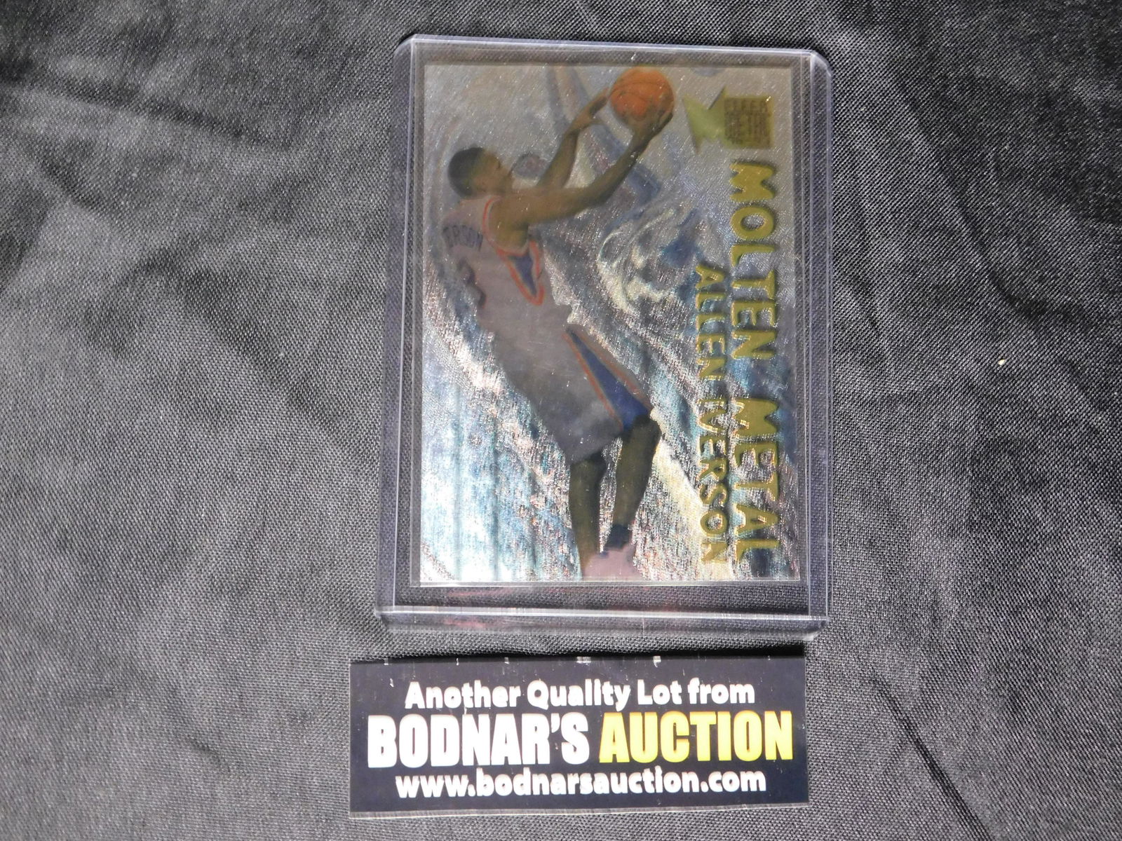 Allen Iverson Fleer Metal 96 - 97  Molten Metal Insert (1 of 3)