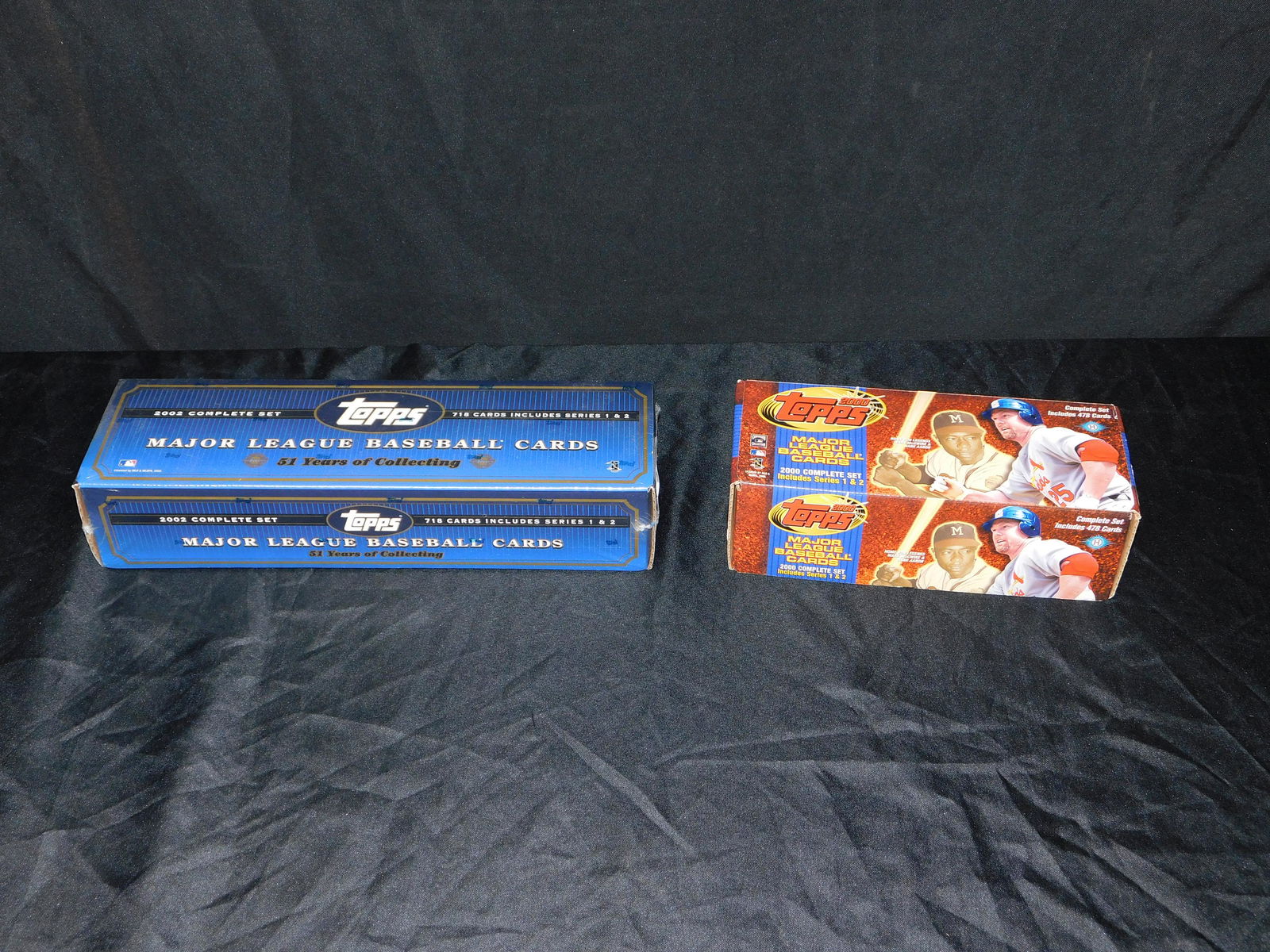 Lot of 2 Topps Complete Sets including Sealed 2002 (1 of 3)