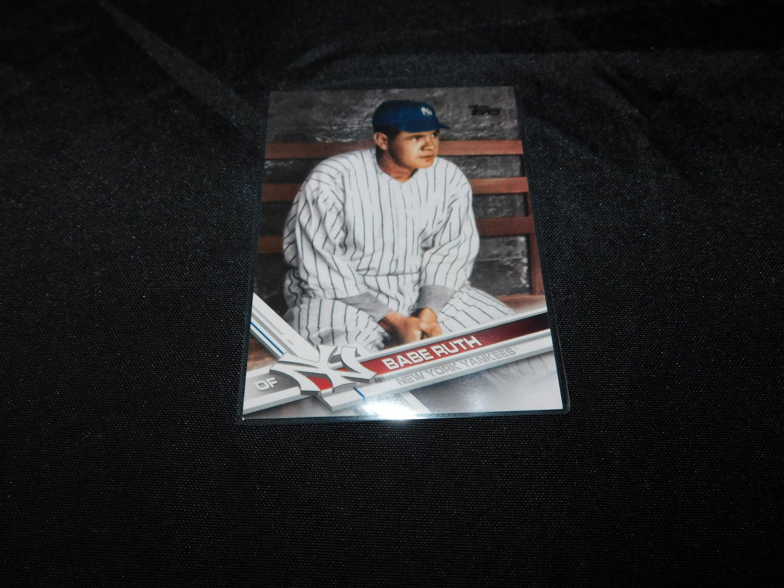 Topps 2017 Babe Ruth #580 Series 2 Baseball Card (1 of 2)