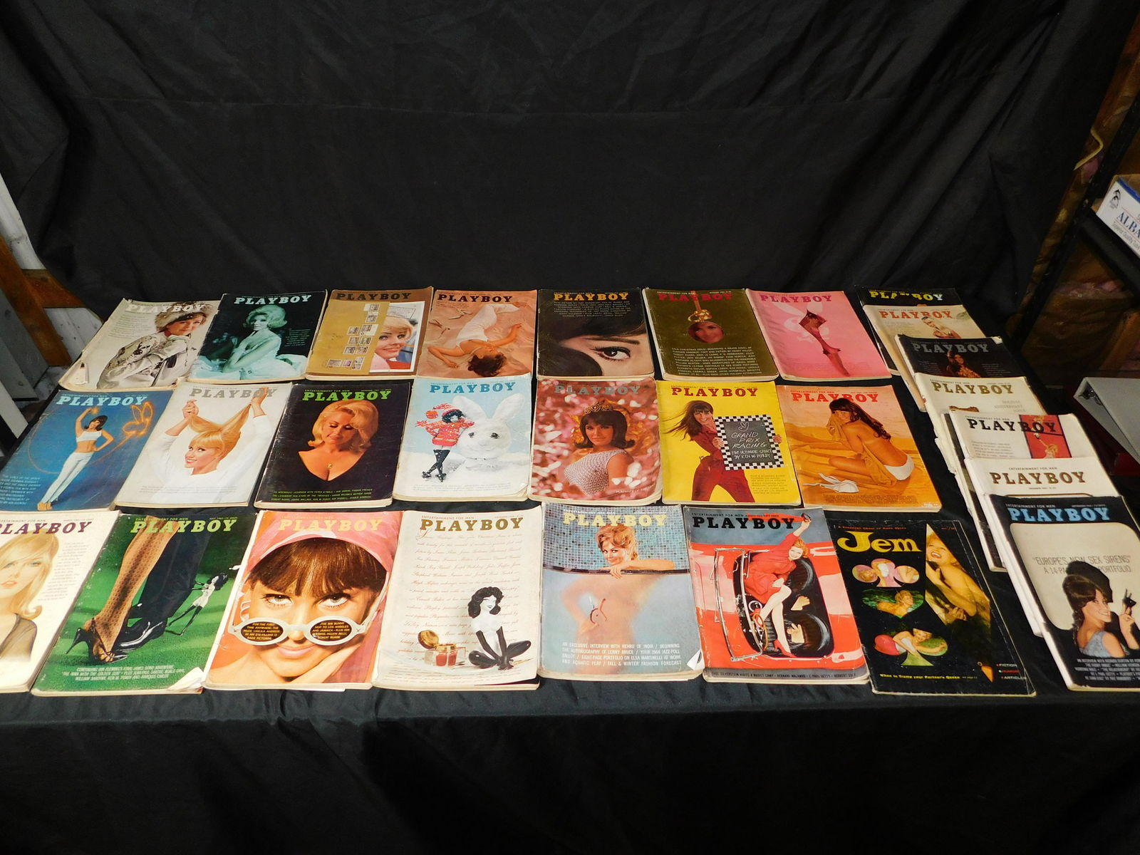 Lot of 1960's Playboys (1 of 4)
