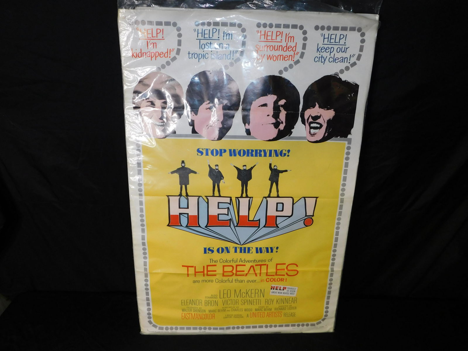 The Beatles Stop Worrying! Help! Is on the Way Original (1 of 4)