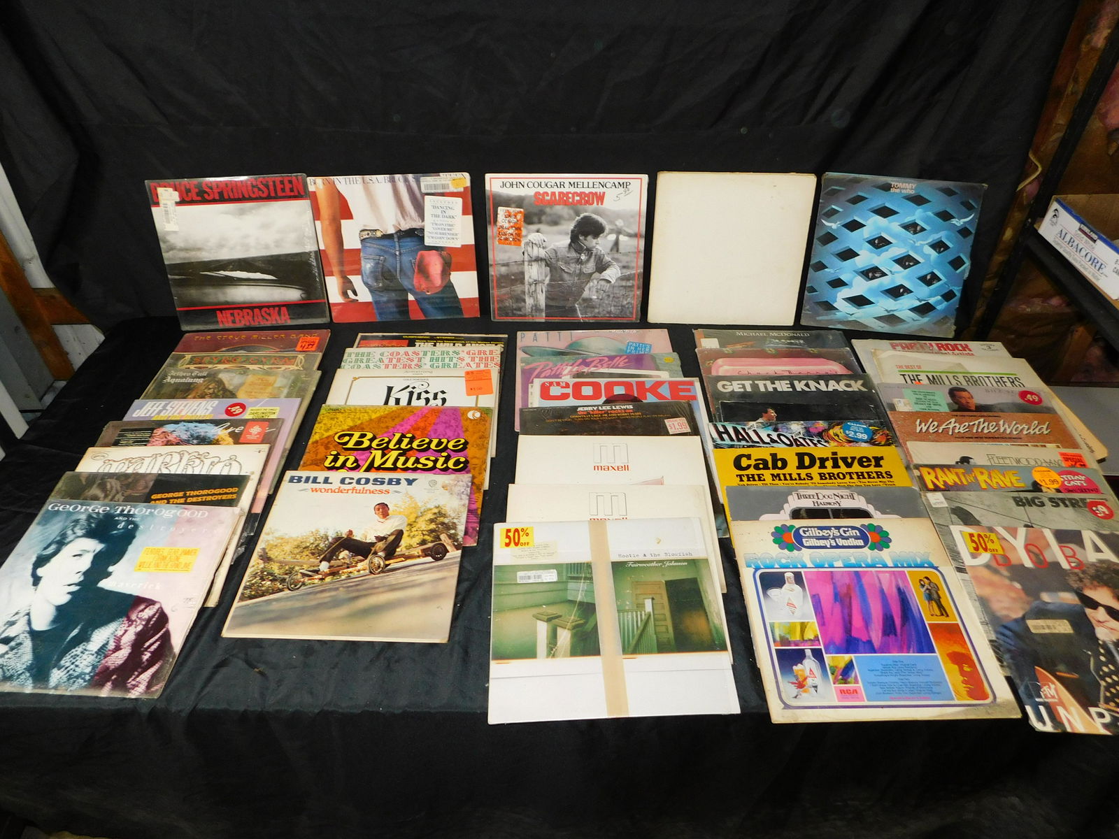 Lot of Records including Beatles White Album (1 of 4)