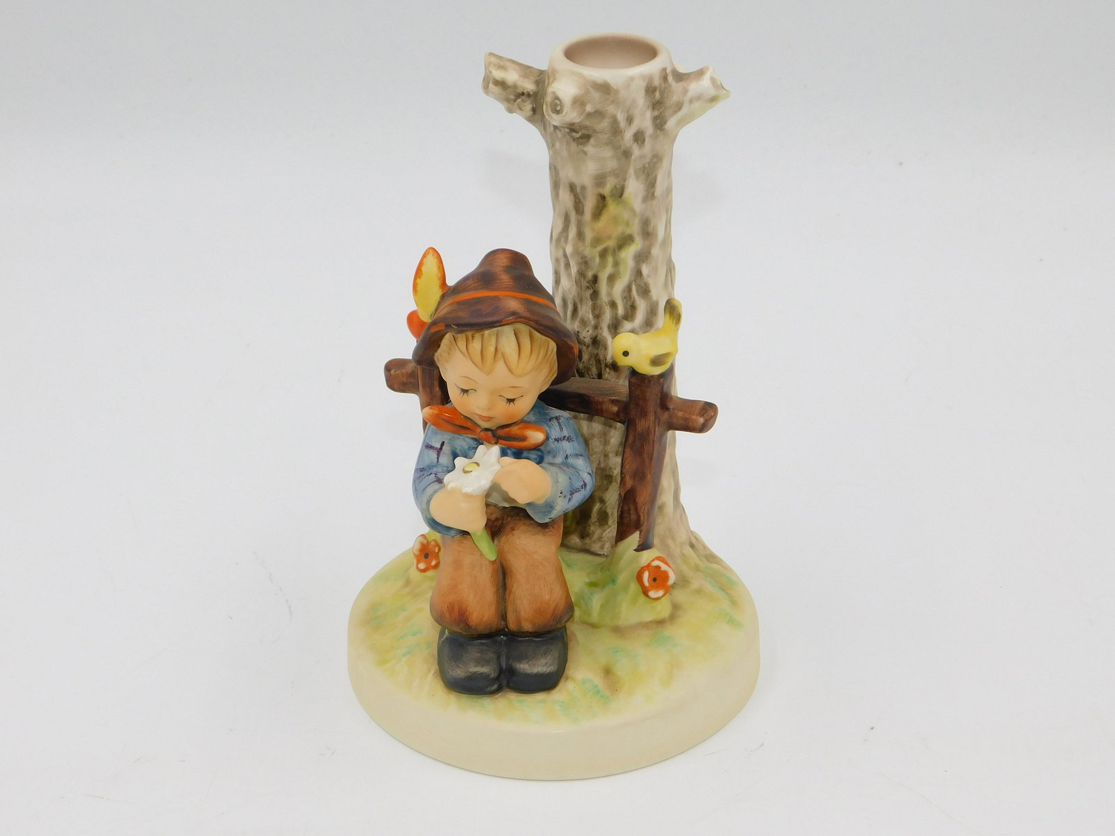 Hummel Candlestick - Artist Signed (1 of 3)