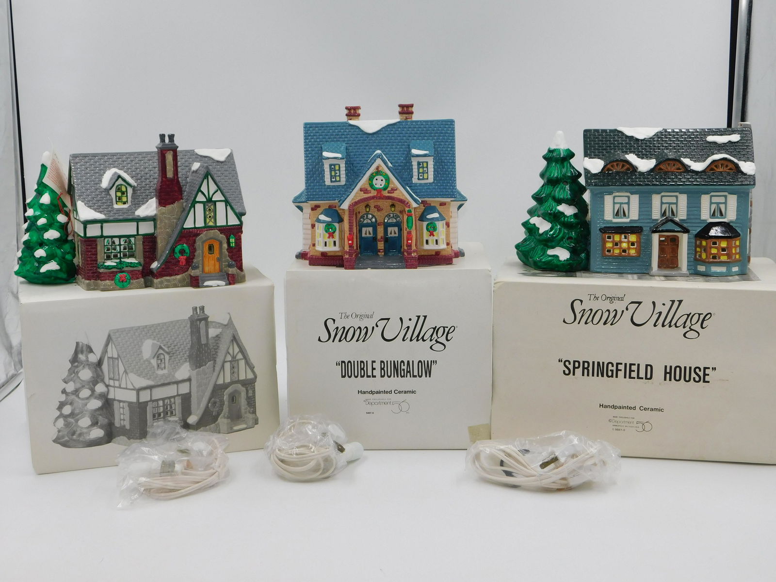 Dept. 56 Snow Village House Lot of 3 (1 of 4)