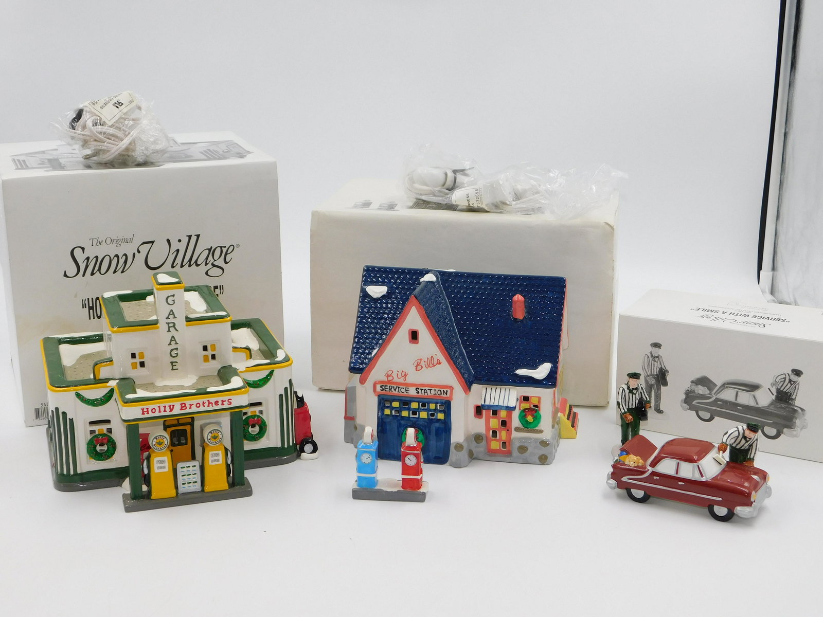 Lot of 3 Dept 56 Buildings and Accessories (1 of 4)