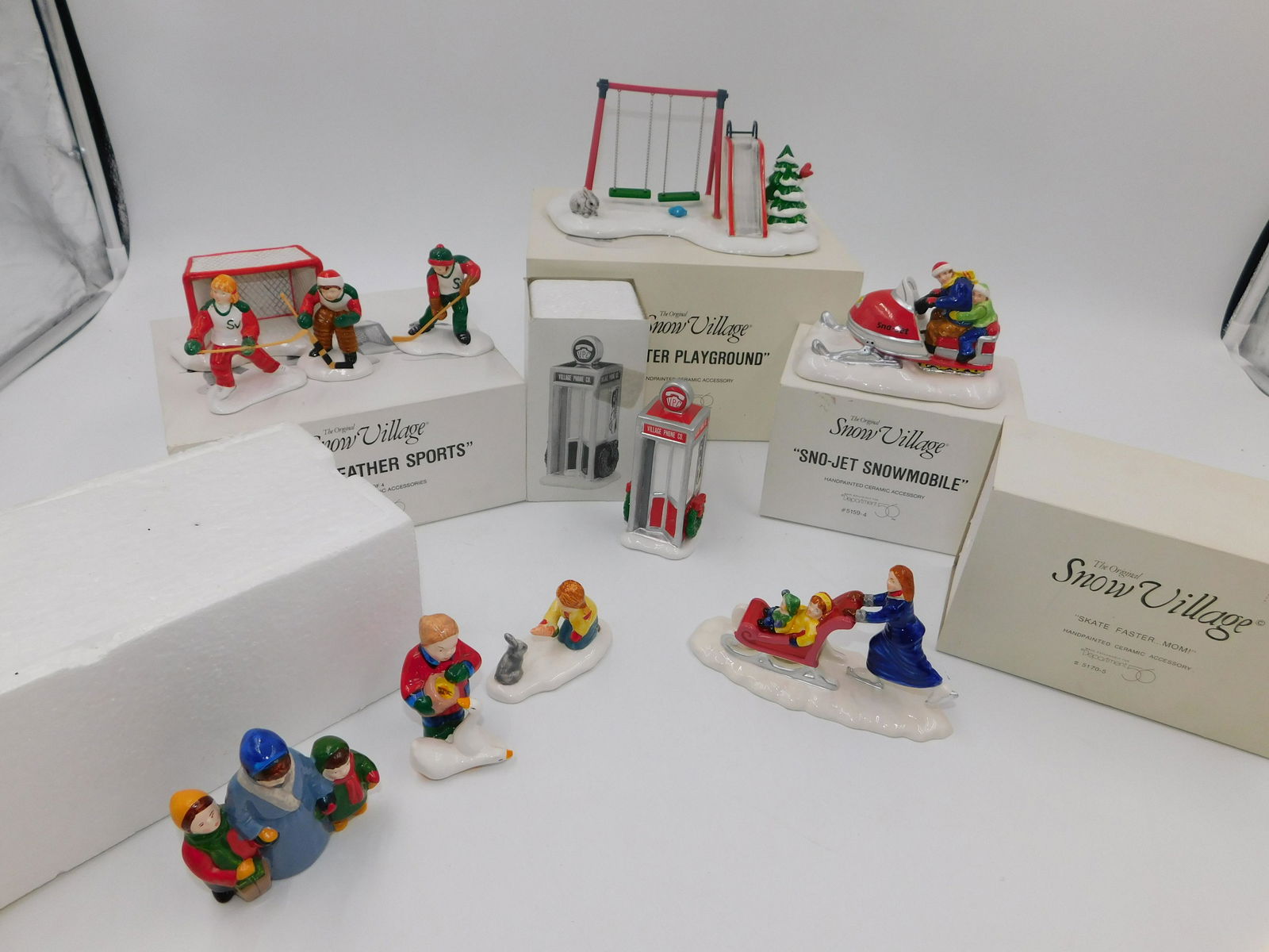 Lot of Department 56 Original Snow Village Accessories (1 of 5)
