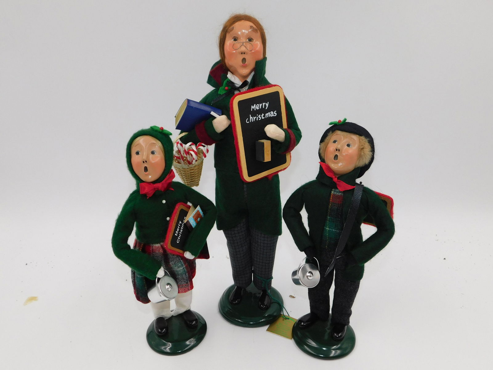 Lot of 3 Byers Choice Carolers (1 of 4)