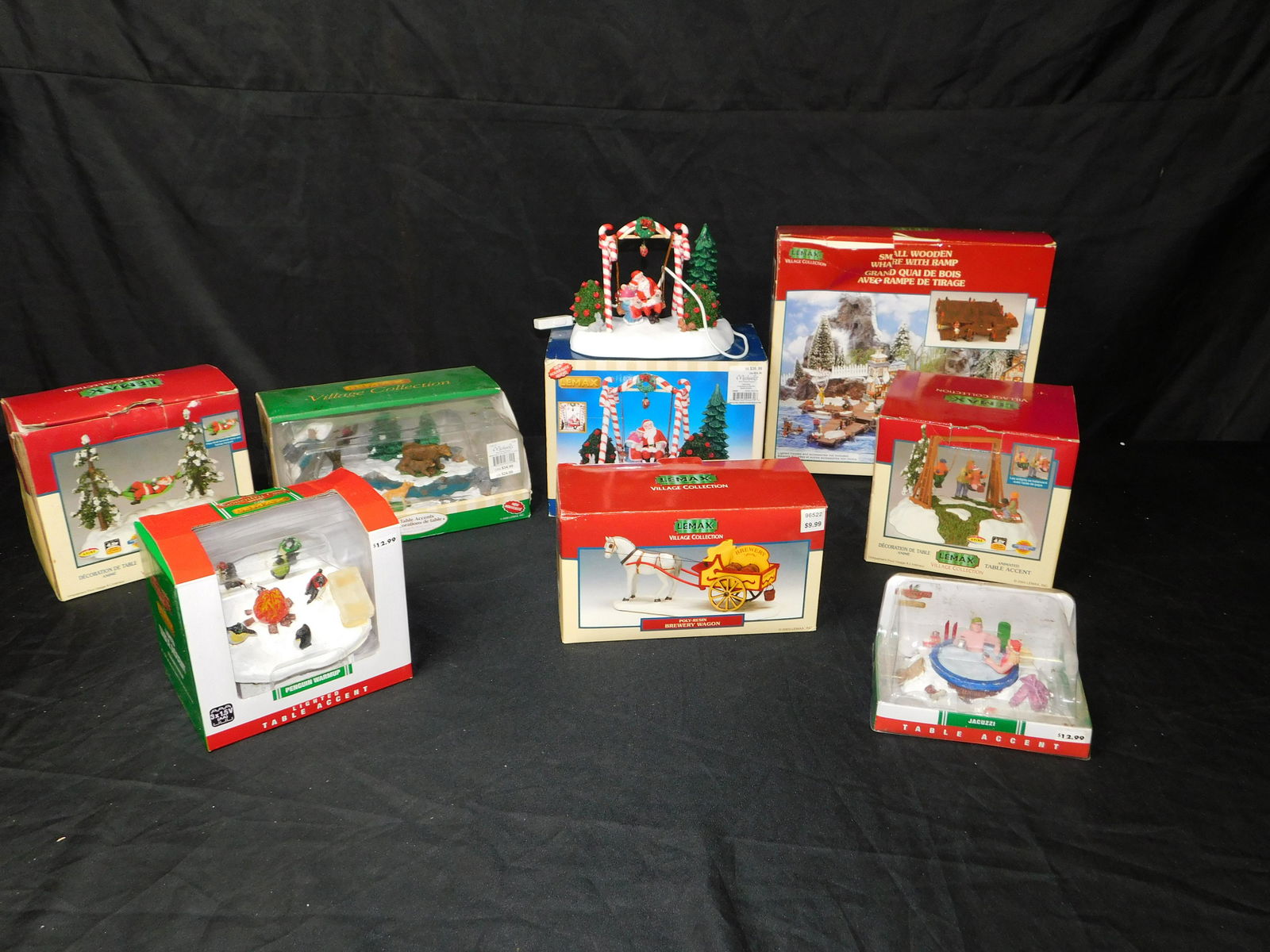 Large Lot of Lemax Christmas Village Accessories (1 of 3)