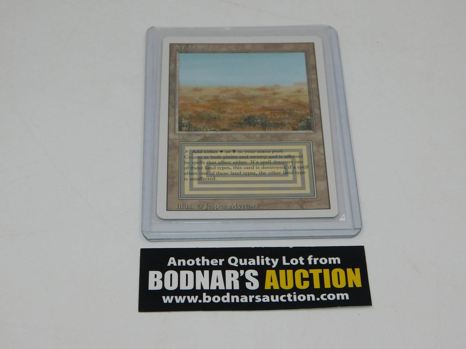 MTG Scrubland - Revised 3rd Edition (1 of 2)