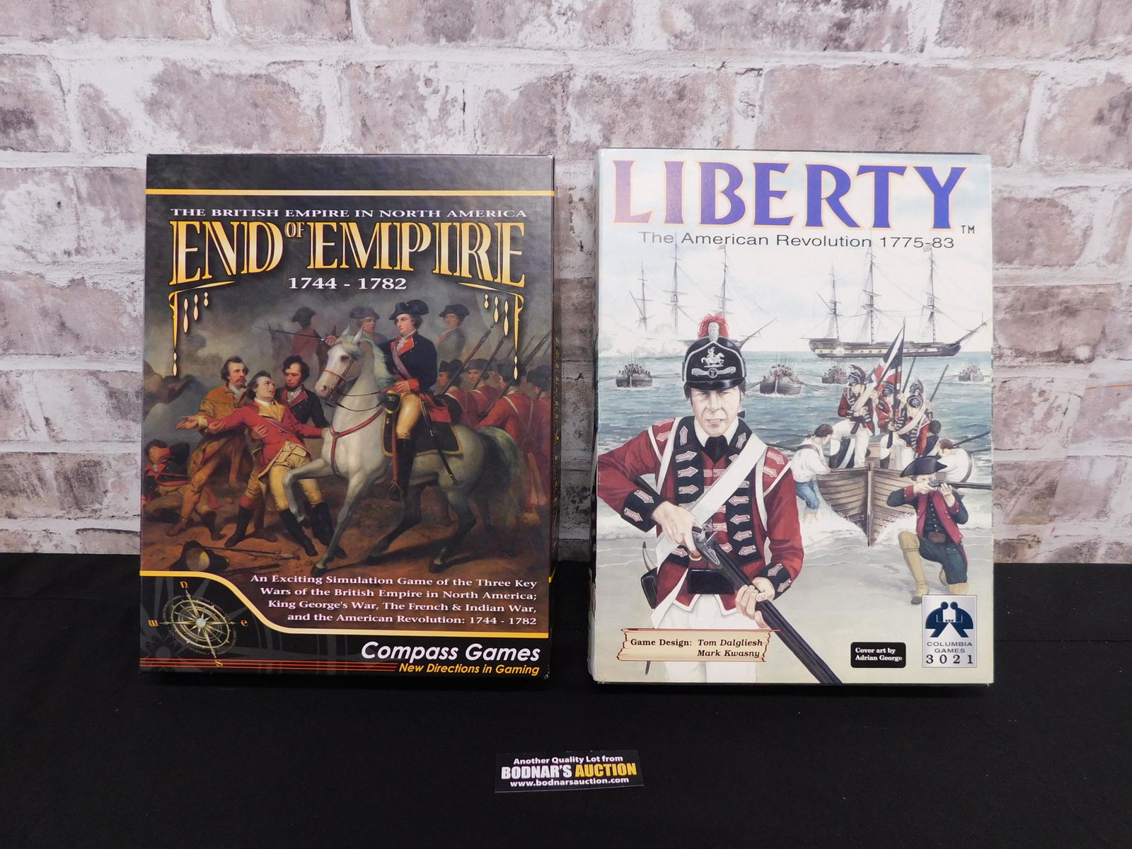 Lot of 2 American Revolution Strategy Games (1 of 3)