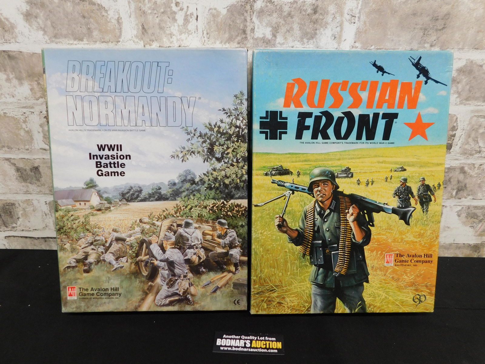 Lot of 2 World War II Strategy Games (1 of 7)