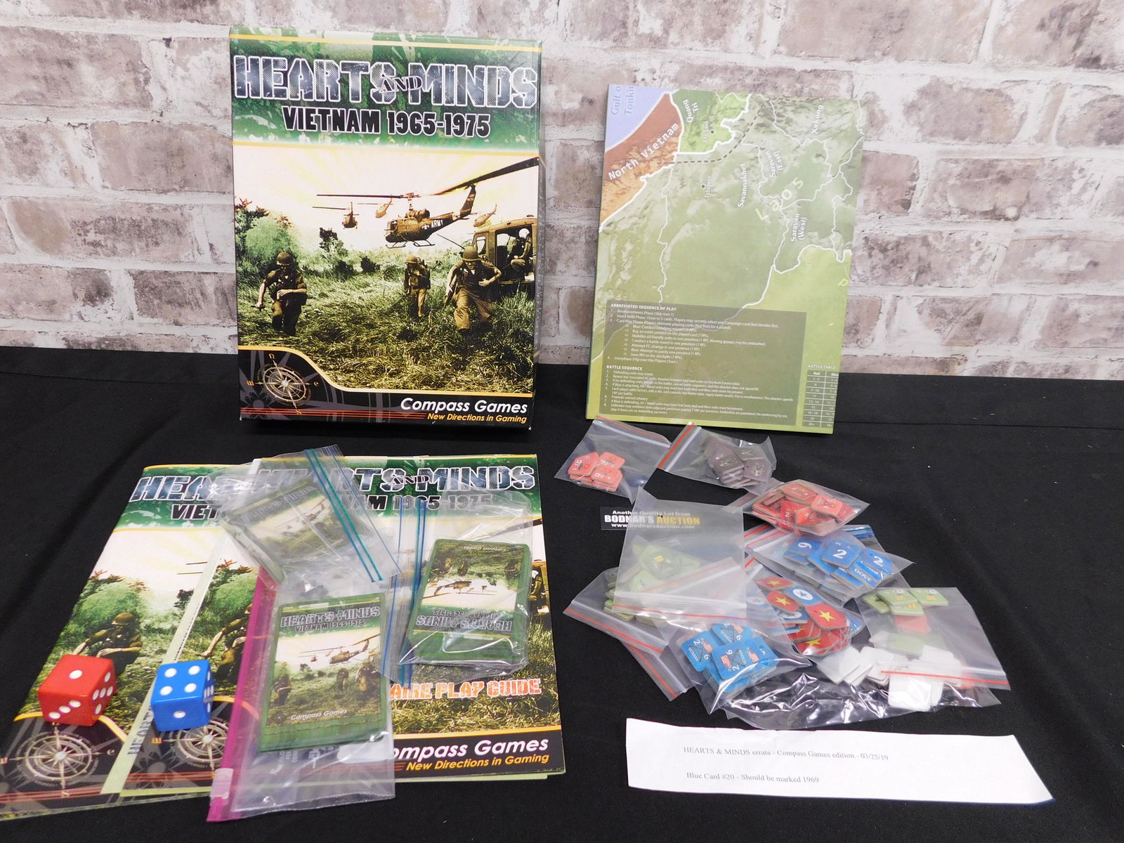 Lot of 2 Vietnam Strategy Games (1 of 3)