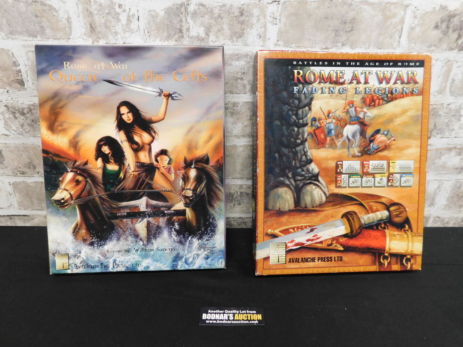 Lot of 2 Rome at War Strategy Games (1 of 5)