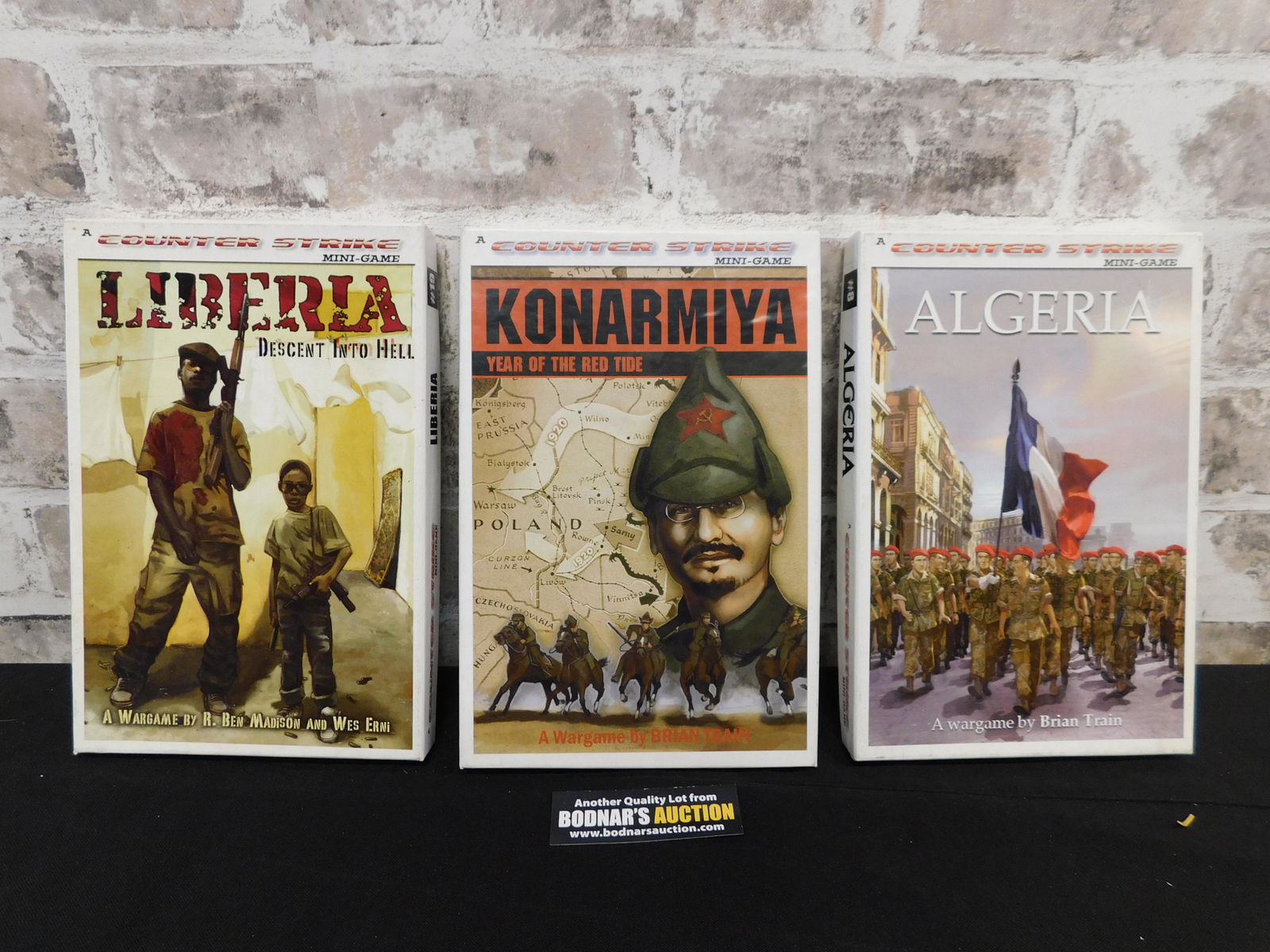 Lot of 3 Counter Strike War Mini Strategy Games (1 of 5)