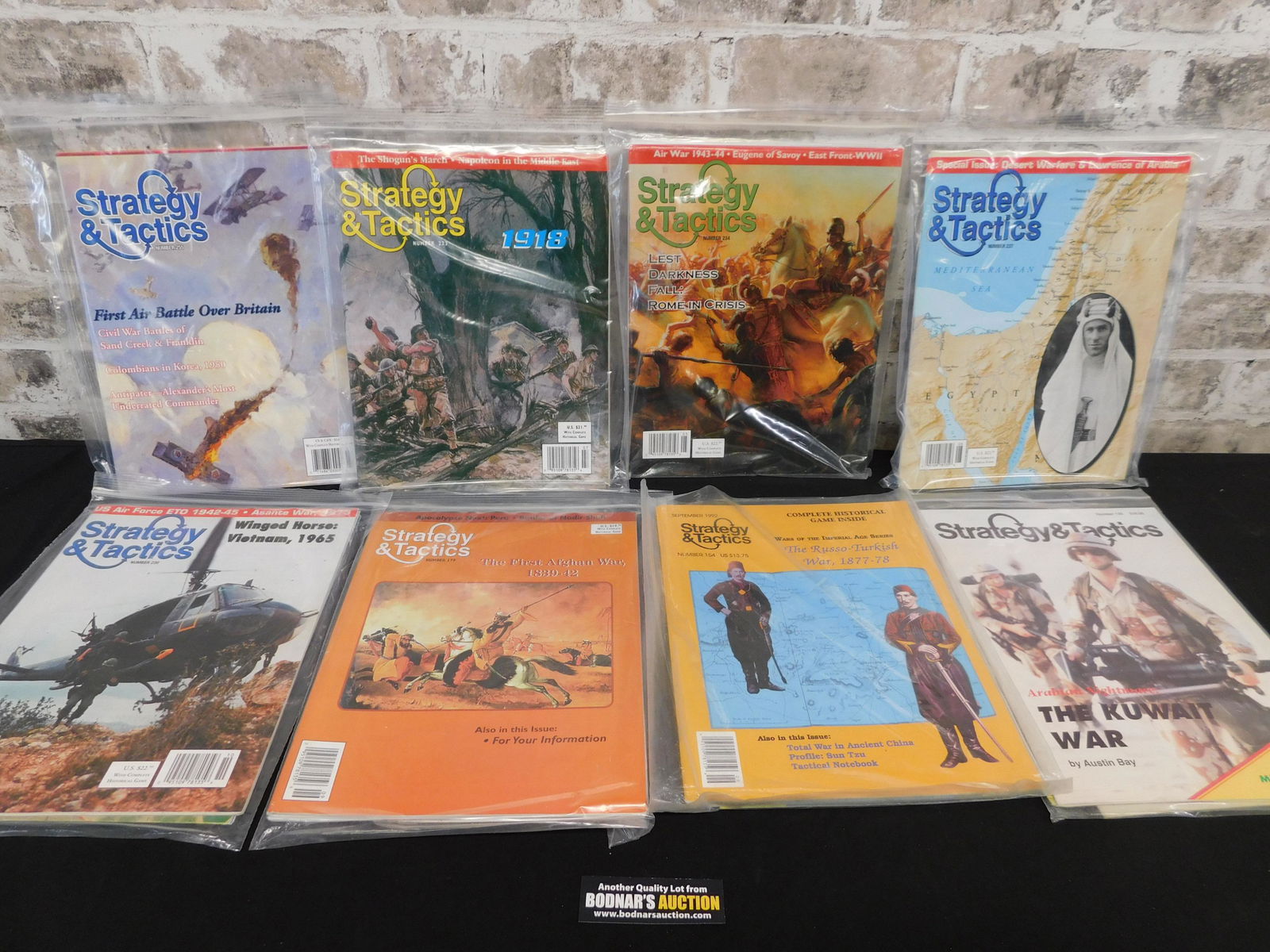 Lot of 8 Strategy & Tactics Magazines (1 of 9)