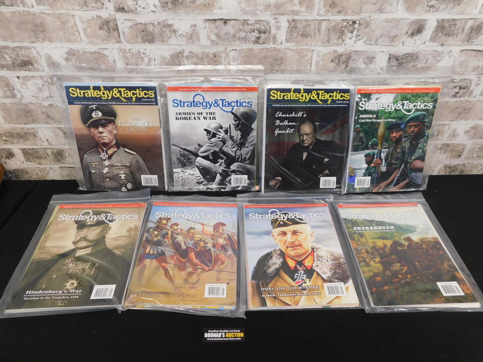 Lot of 8 Strategy & Tactics Magazines (1 of 9)