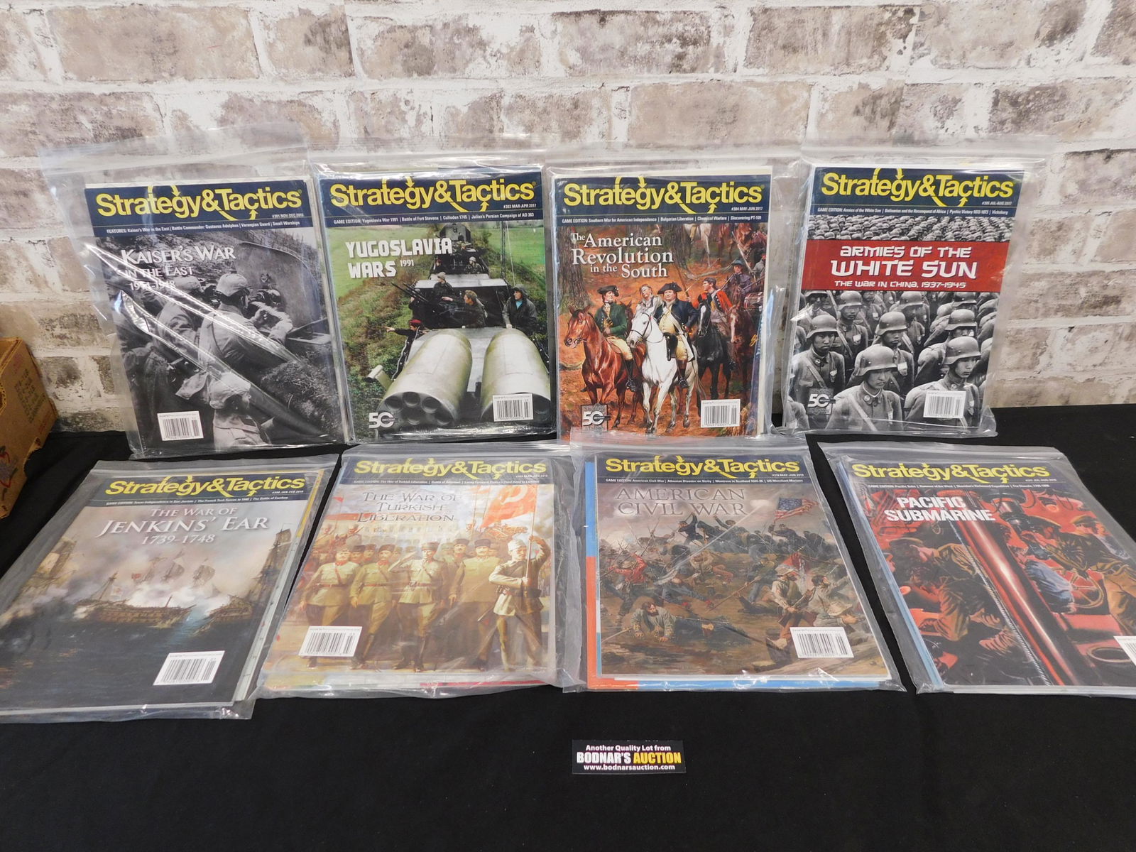 Lot of 8 Strategy & Tactics Magazines (1 of 9)