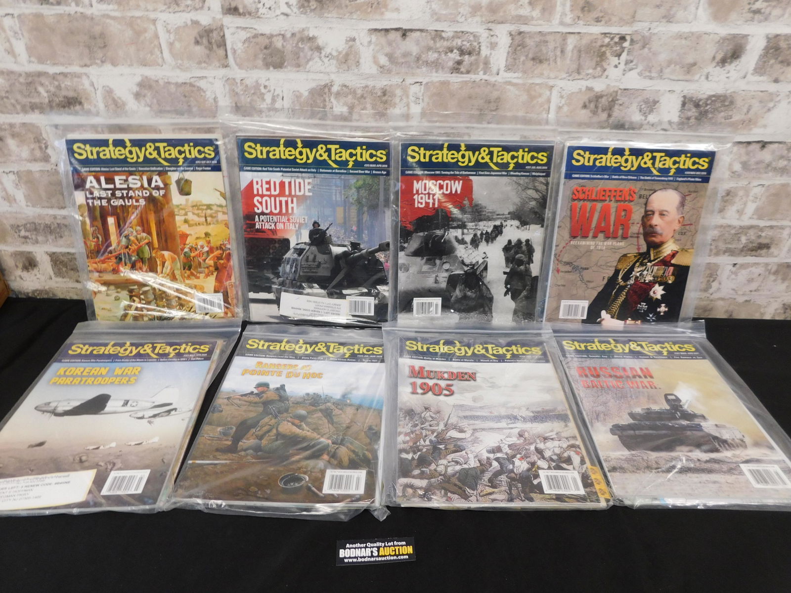 Lot of 8 Strategy & Tactics Magazines (1 of 9)