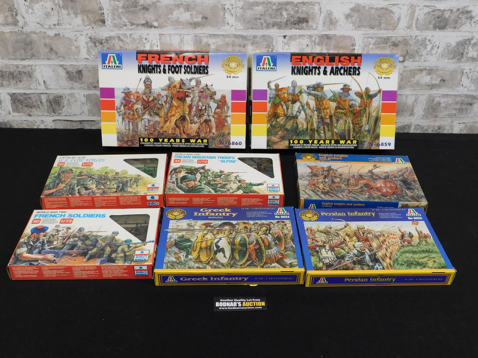 Group Lot of Italeri and Esci 1:32 and 1:72 Scale (1 of 5)