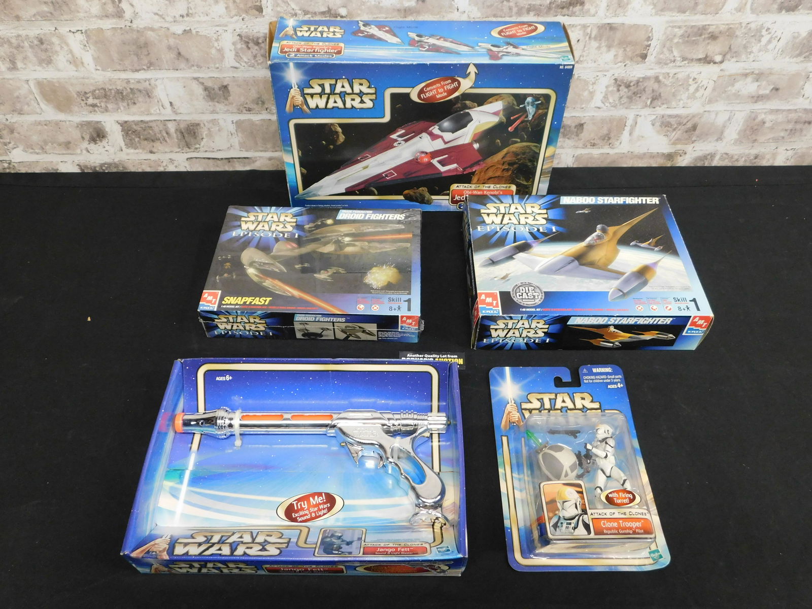 Lot of Star Wars Episode 1 and Attack of the Clones (1 of 5)