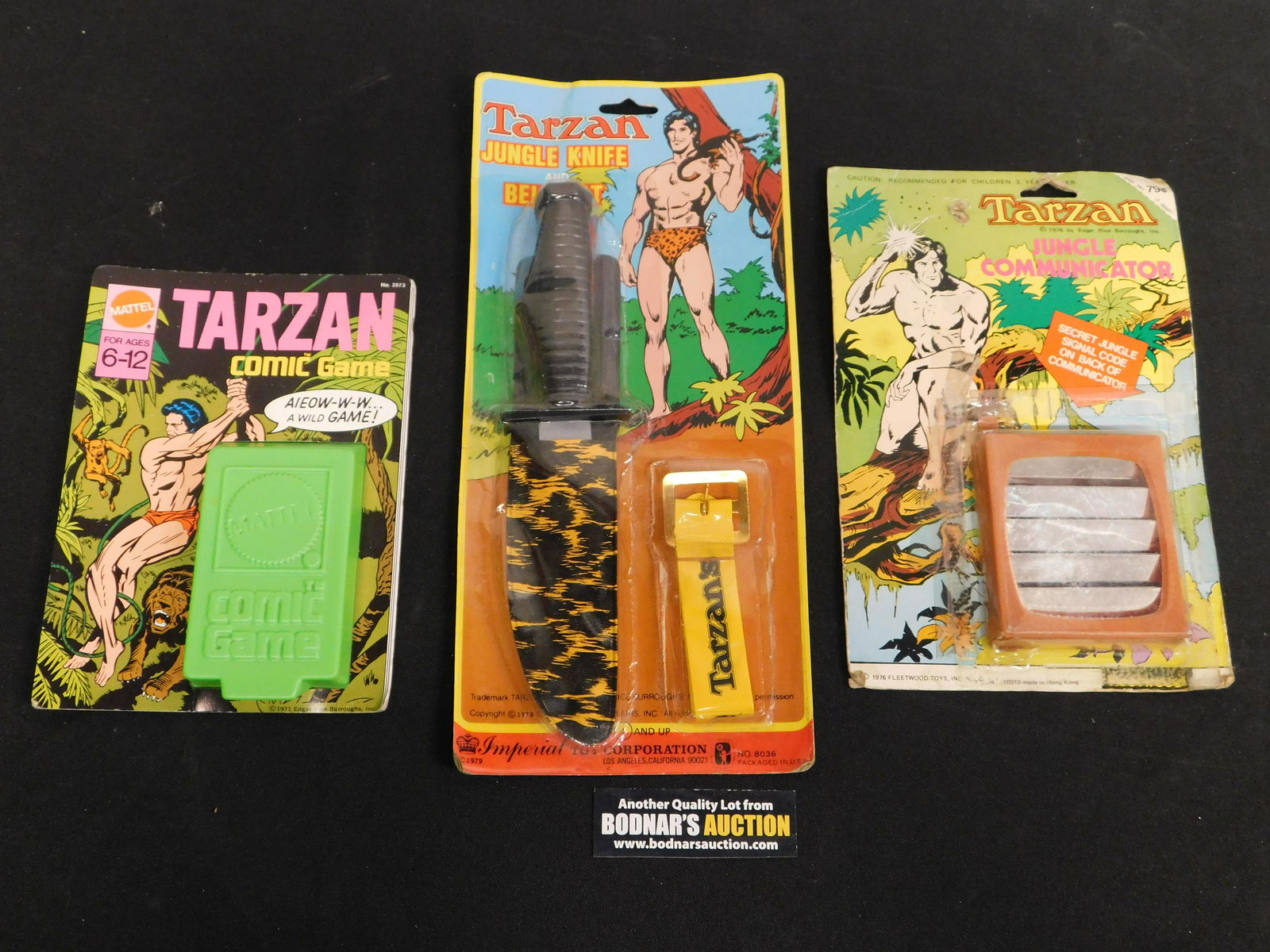 Lot of 3 Tarzan Vintage Toys (1 of 5)
