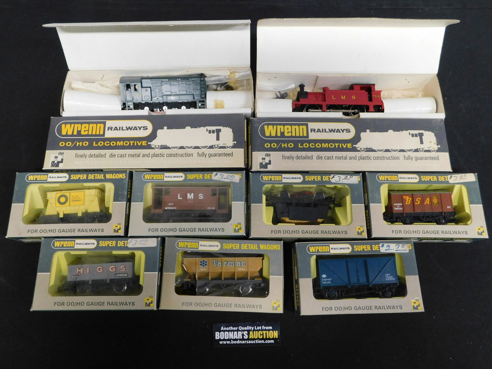 Lot of Wrenn HO Rolling Stock Trains (1 of 6)