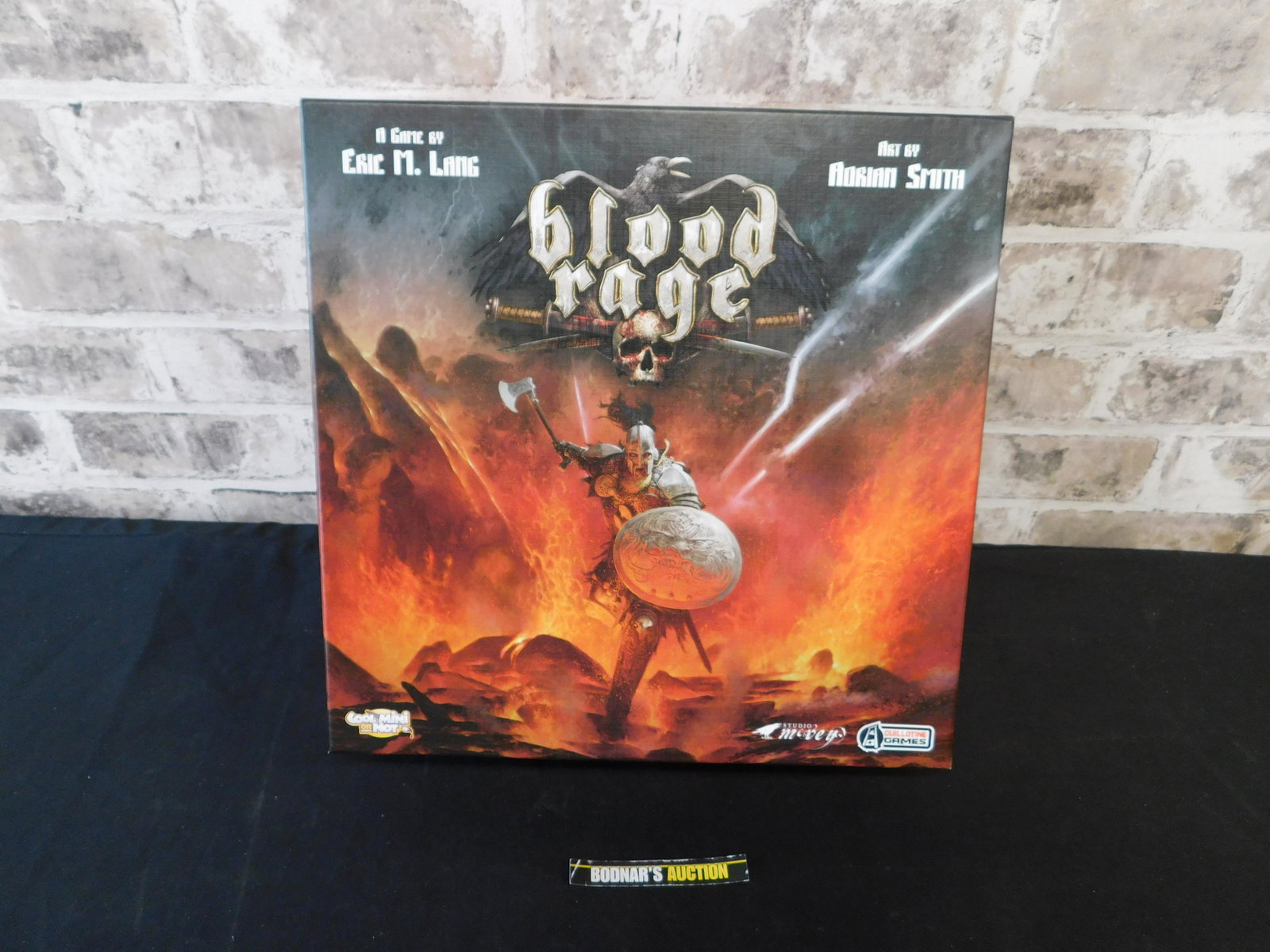 Blood Rage Board Game: Blood Rage Board Game by Guillotine Games. Appears to be in Excellent/Unused Condition. Please refer to the photos for game contents Please read the terms and conditions. This sale will be broadcast l