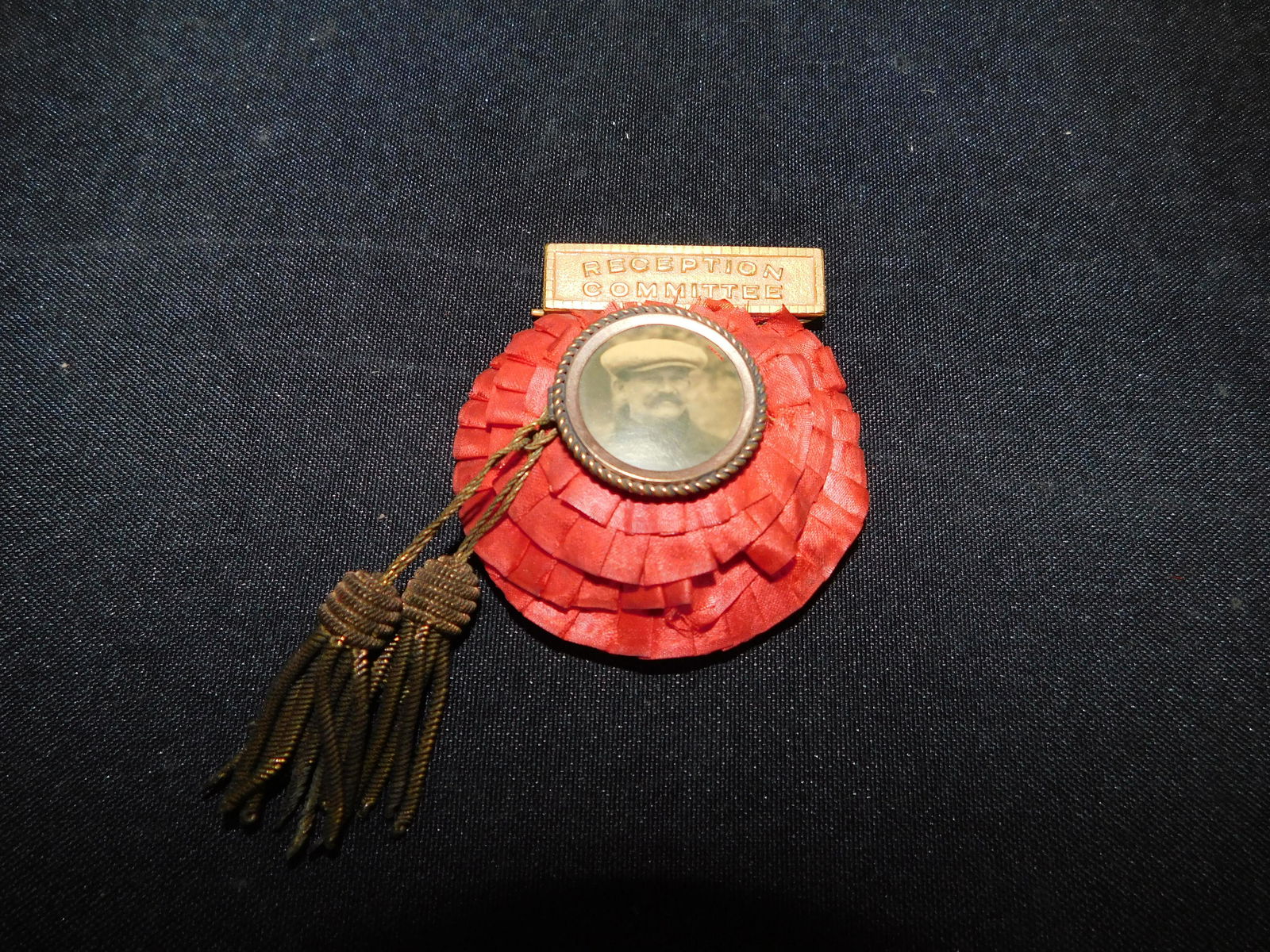 Rare Pin Back Button Owned by Nuf-Ced McGreevy (1 of 3)
