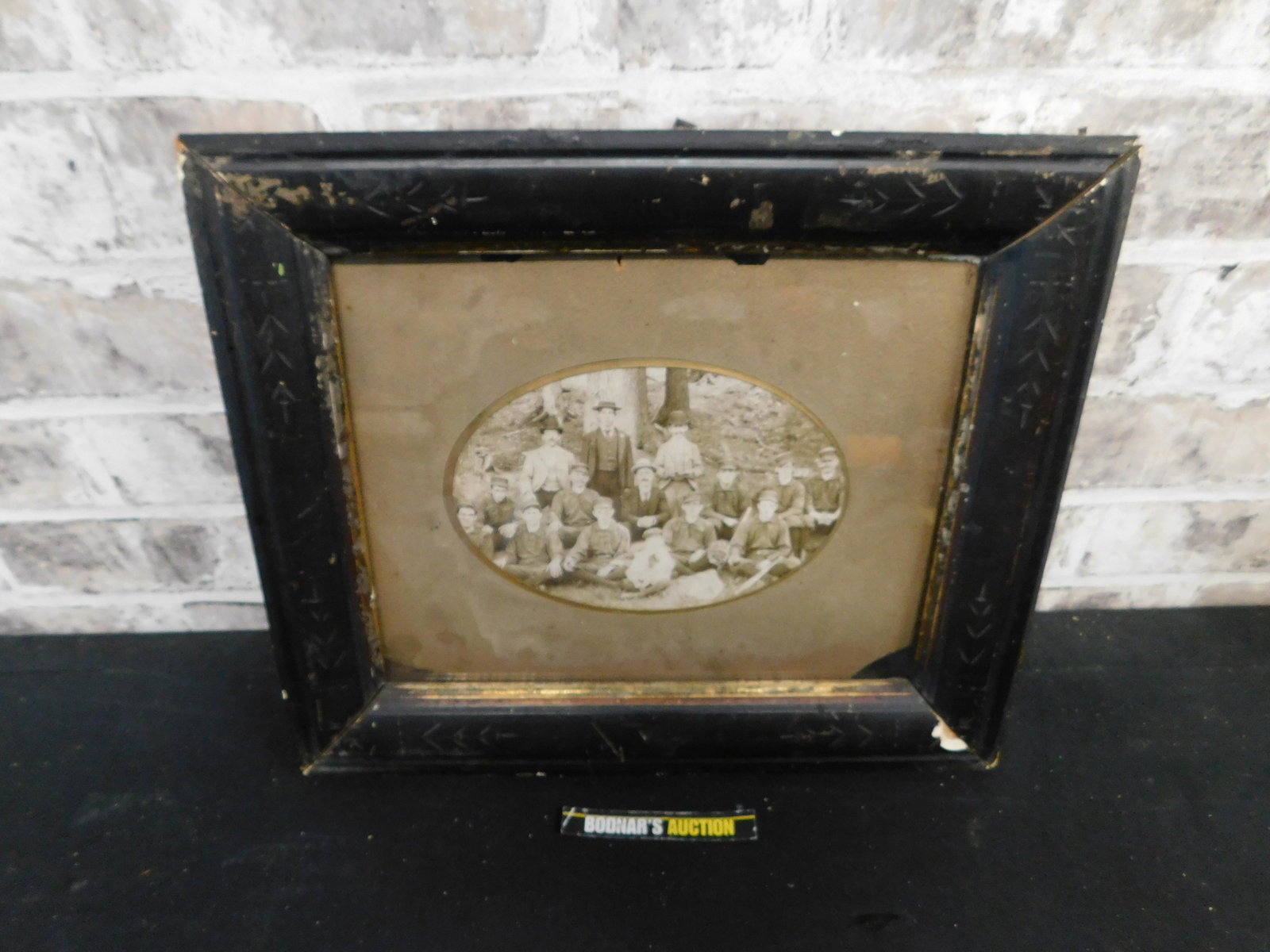 Framed Copy of Holliston Mass. Baseball Team (1 of 3)