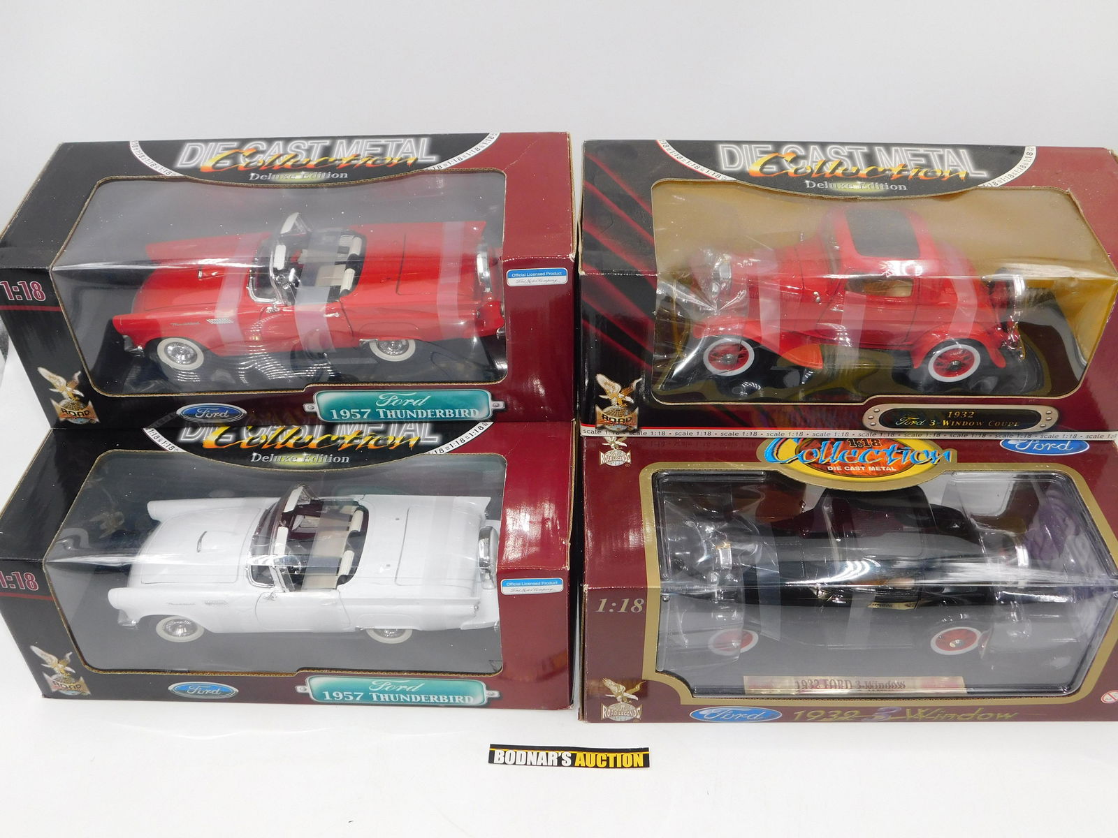 Lot of 4 Road Signature Ford Diecast Cars (1 of 6)