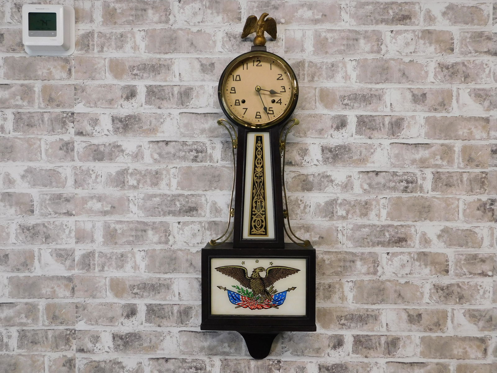 Banjo Clock - New Haven Clock Co (1 of 4)