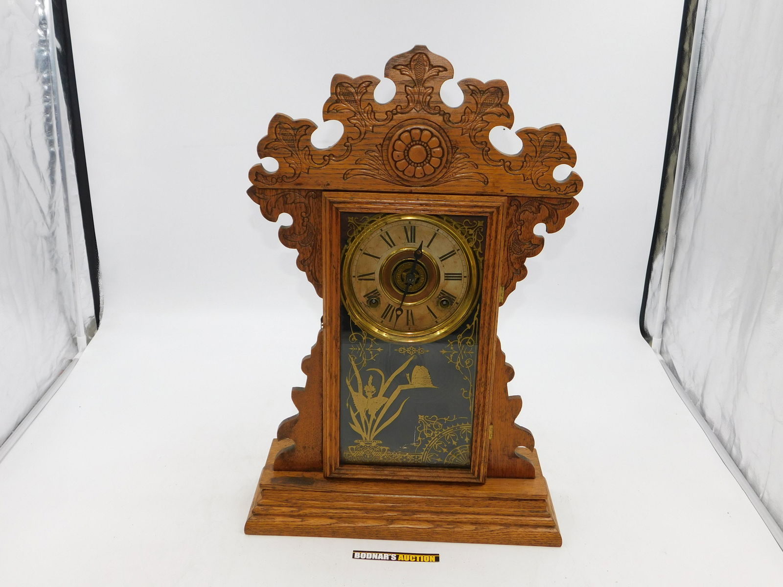 Victorian Wall Shelf Clock (1 of 9)