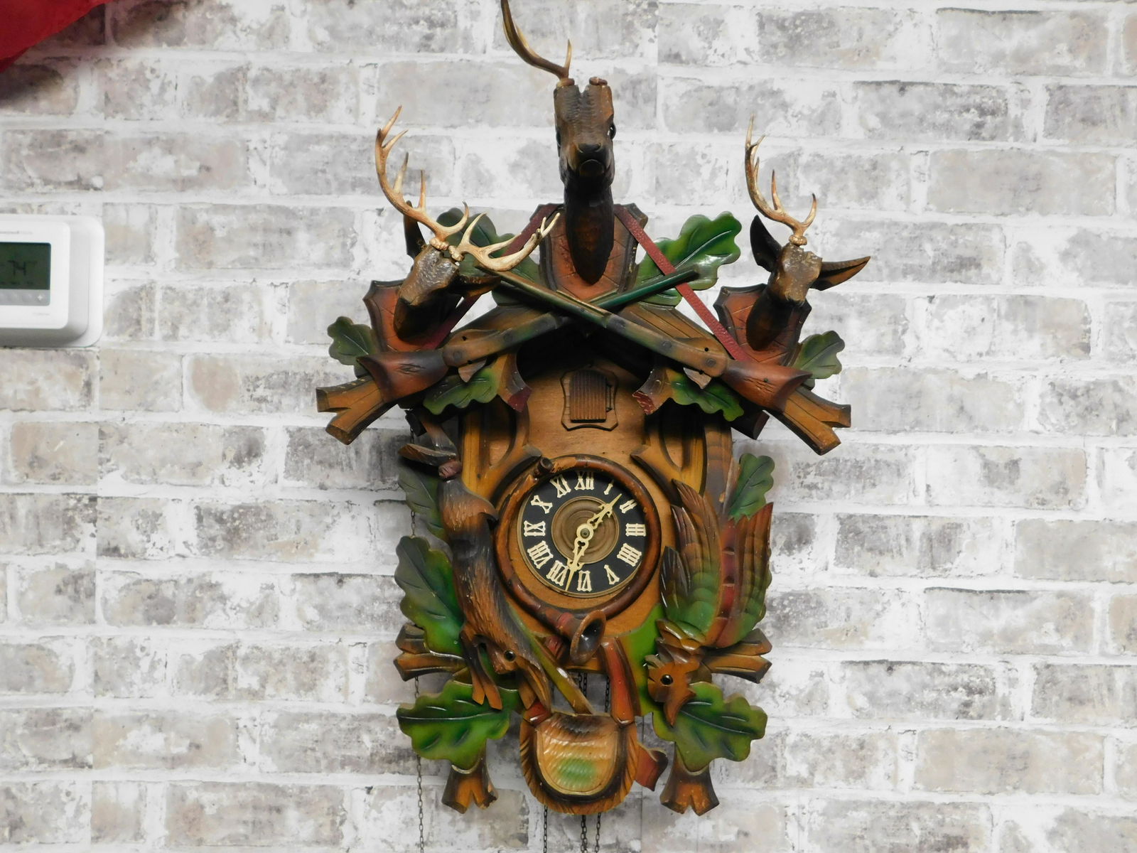 Hand-Carved Cuckoo Clock (1 of 8)