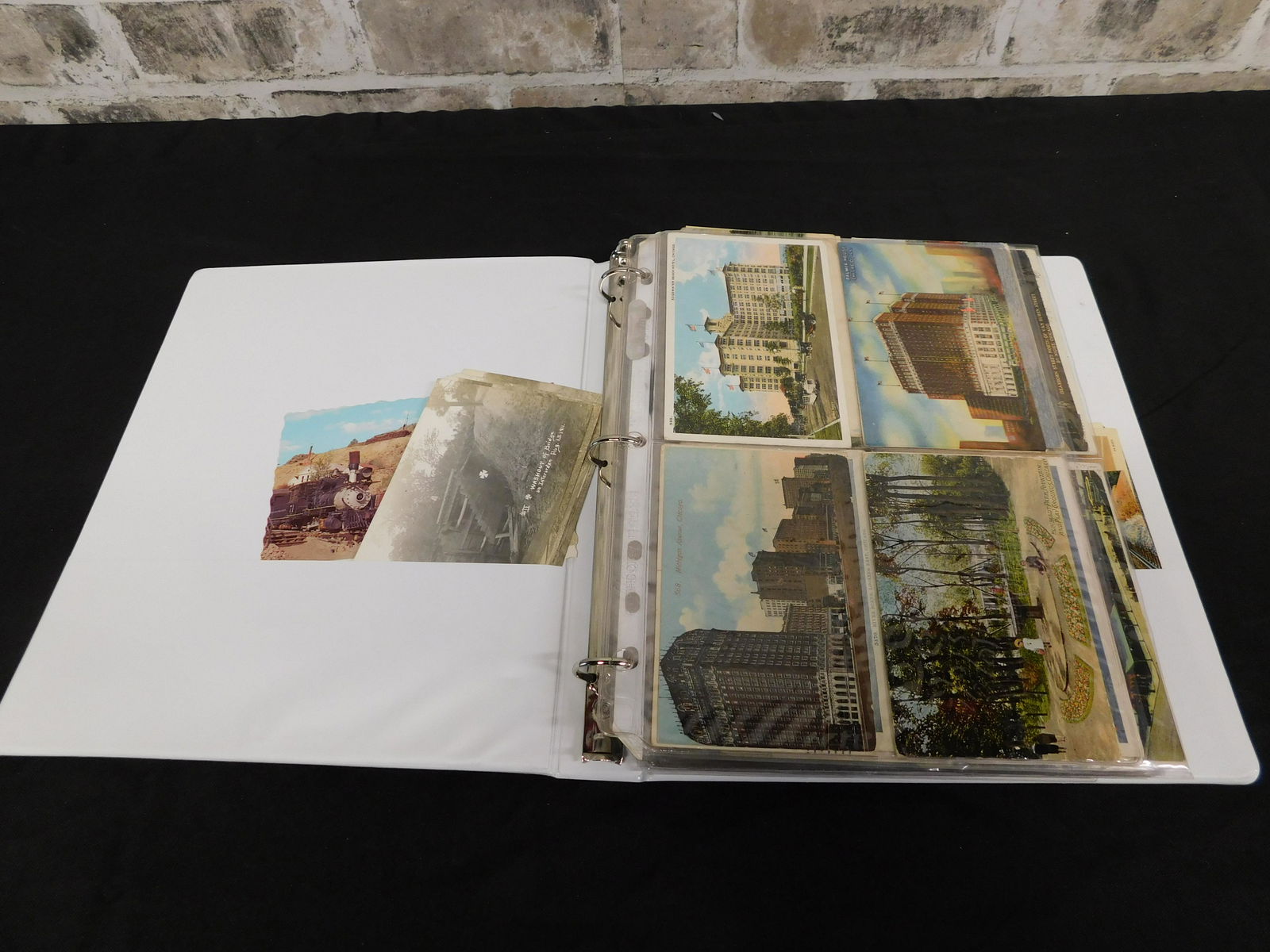 Album with 130+ Vintage Postcards - Midwest (1 of 8)