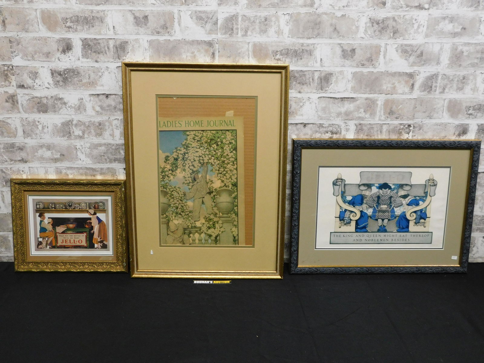 Lot of 3 Maxfield Parrish Advertisements Prints (1 of 4)