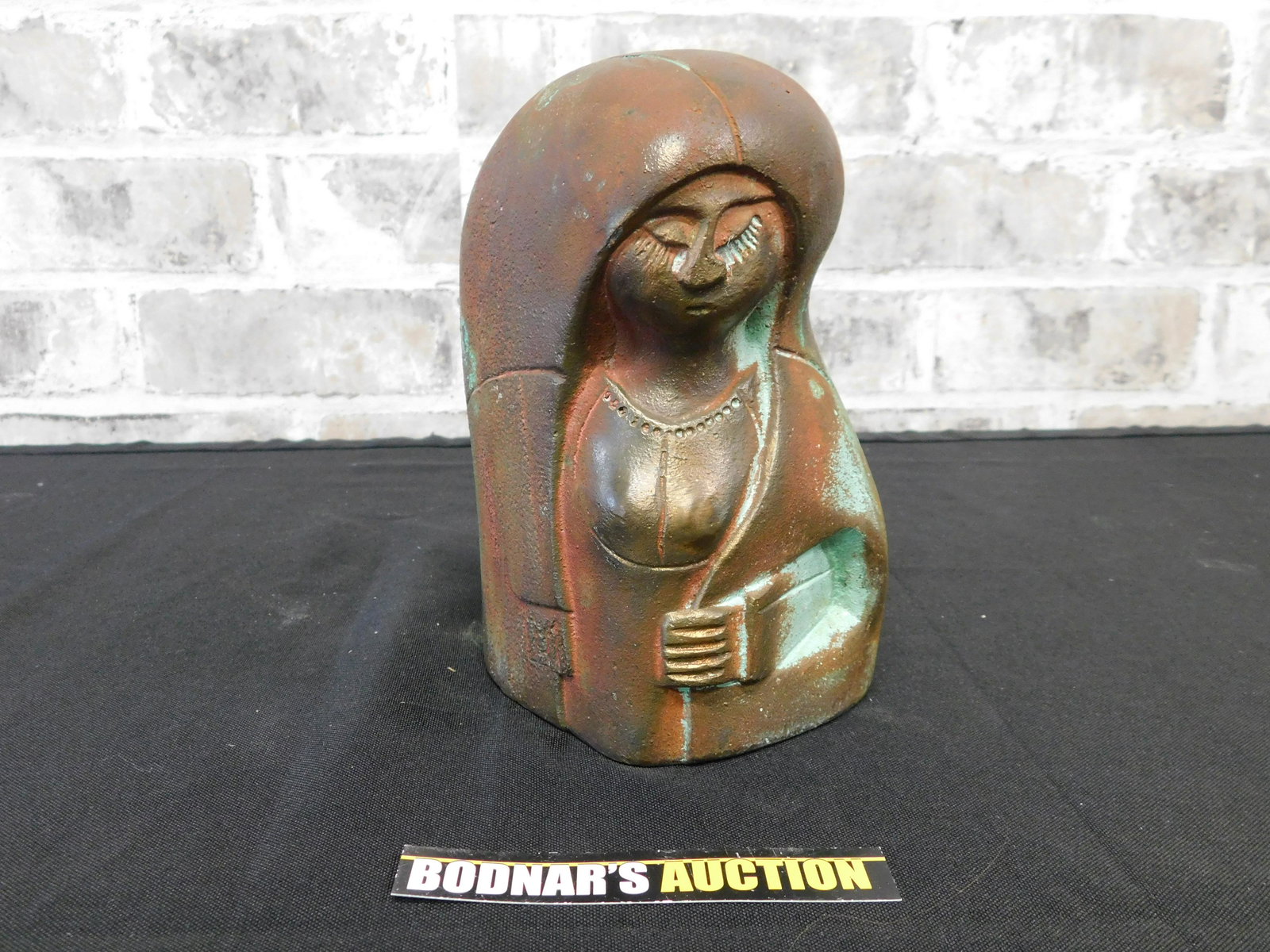 Mid Century Modern Bronze Statue (1 of 8)