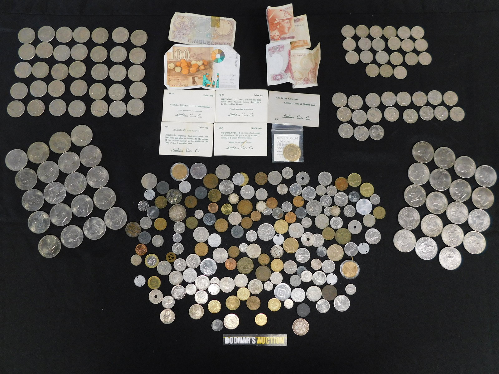 Lot of Foreign and American Coins (1 of 8)