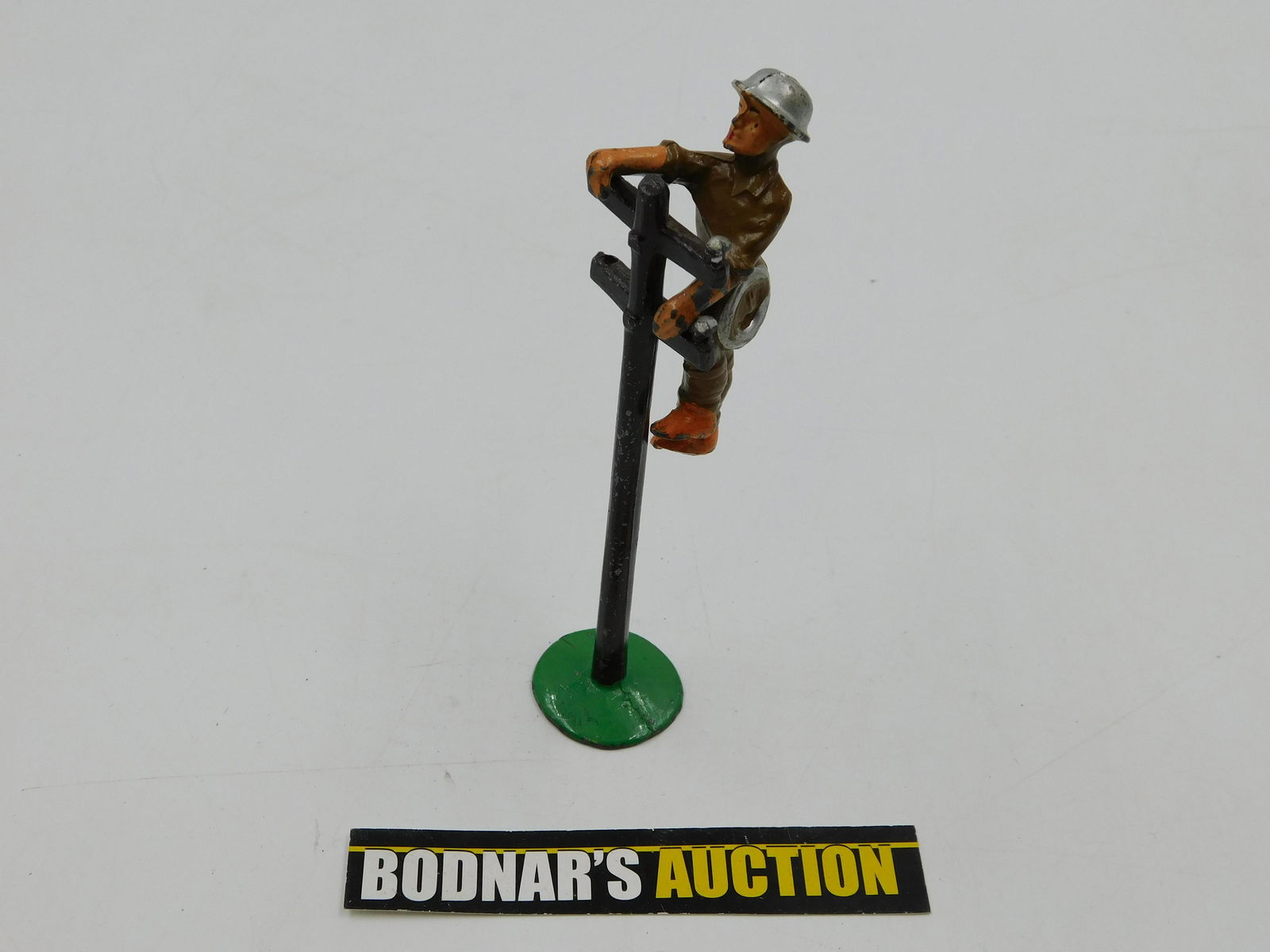 Manoil Telephone Pole with Telephone Climber (1 of 6)