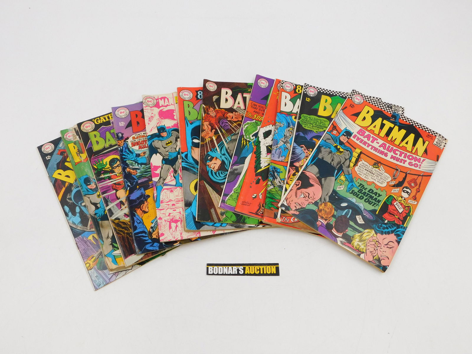 Lot of 12 Silver Age Batman Comics (1 of 5)