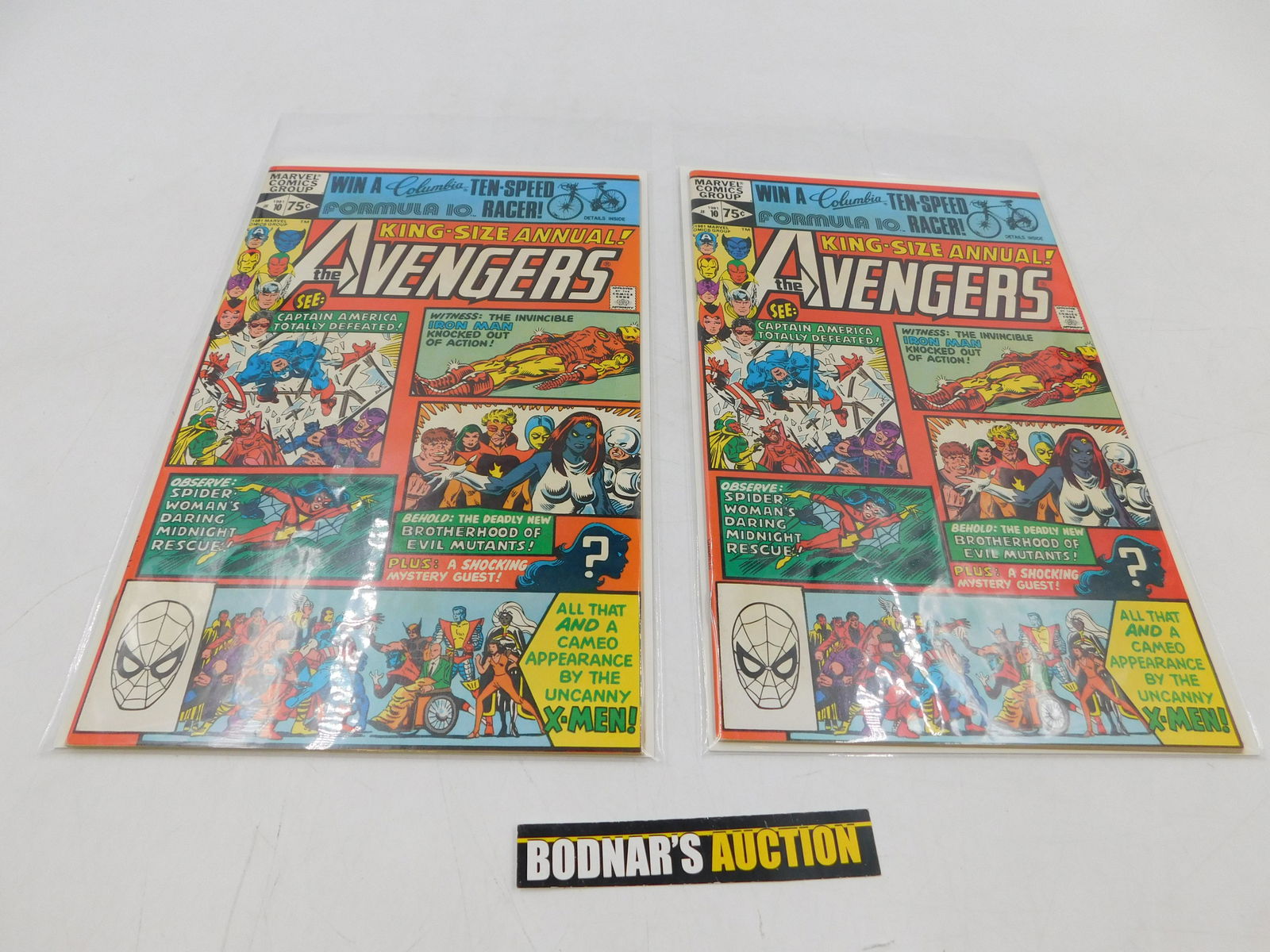 Lot of 2 Avengers King Size Annual #10 (1 of 1)