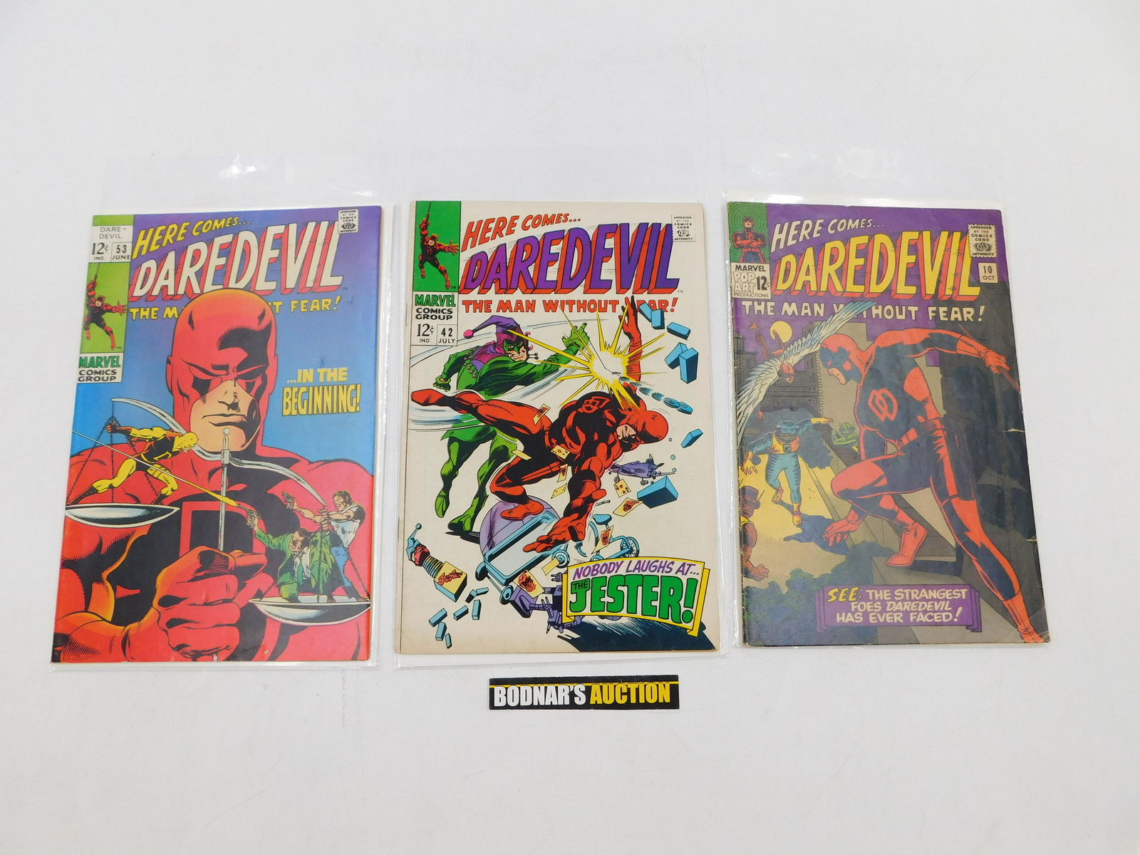 Lot of 3 Silver Age Daredevil Comics (1 of 2)