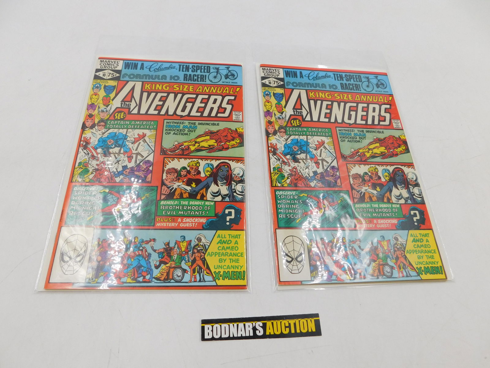 Lot of 2 Avengers King Size Annual #10 (1 of 1)