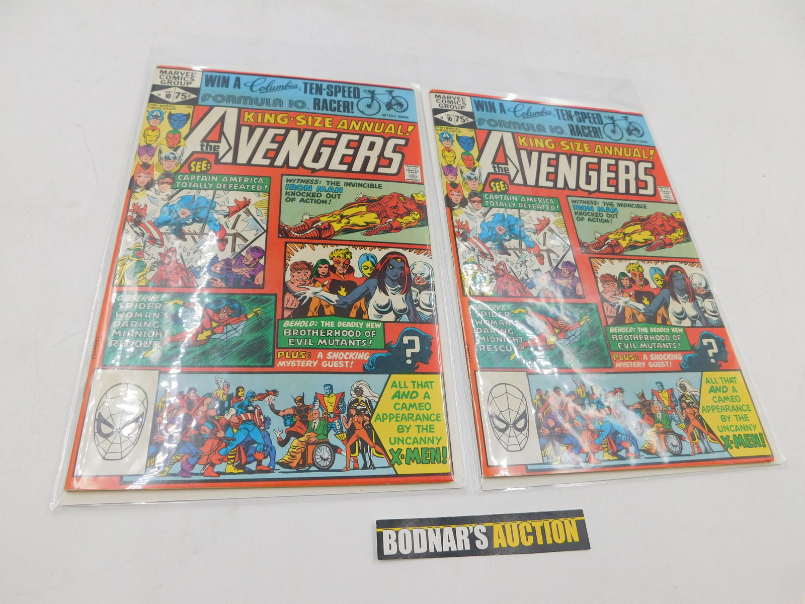 Lot of 2 Avengers King Size Annual #10 (1 of 1)