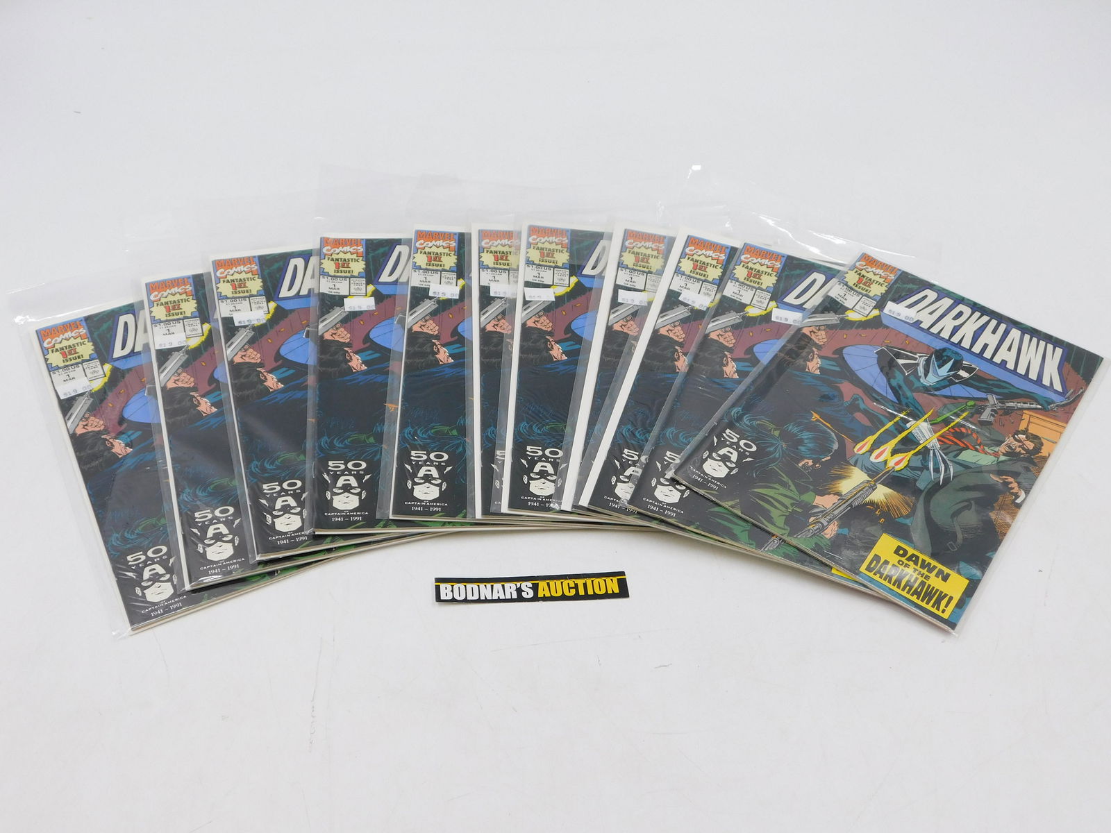 Lot of 11 Copies of Darkhawk #1 (1 of 2)