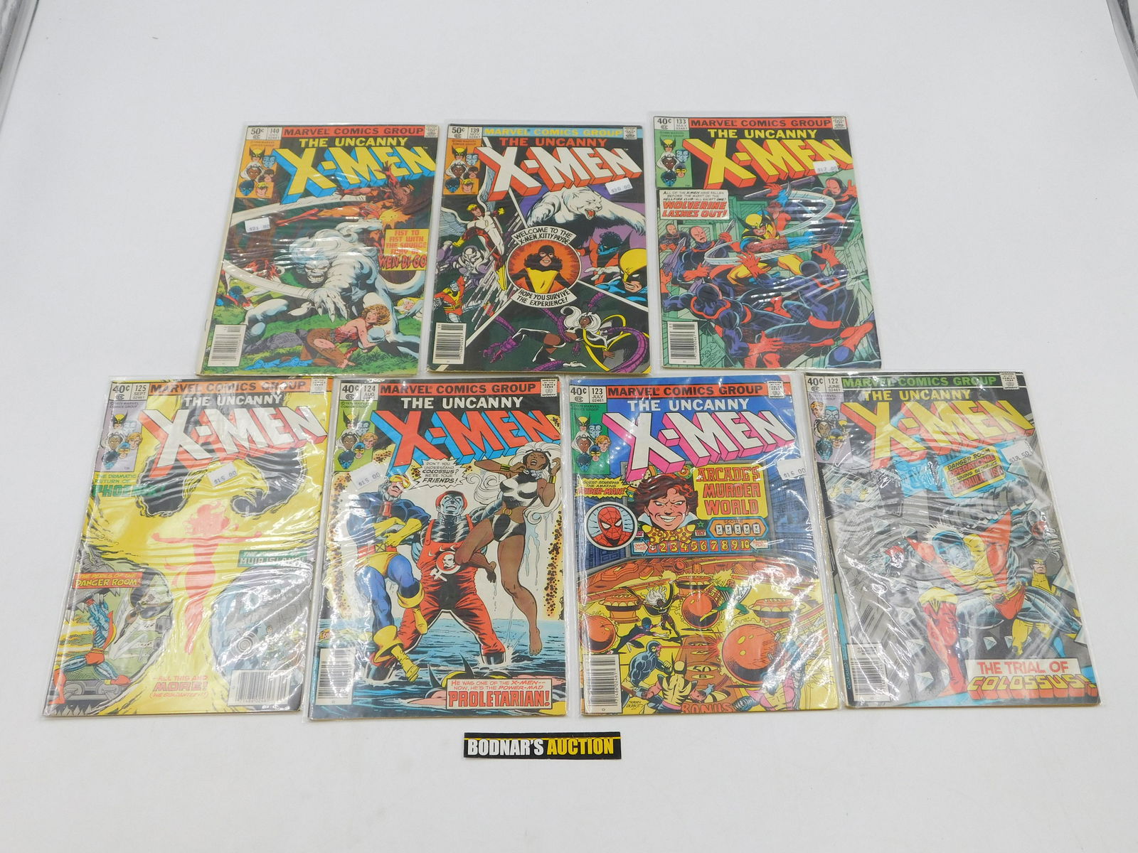 Lot of 7 Uncanny X-Men Comics (1 of 2)