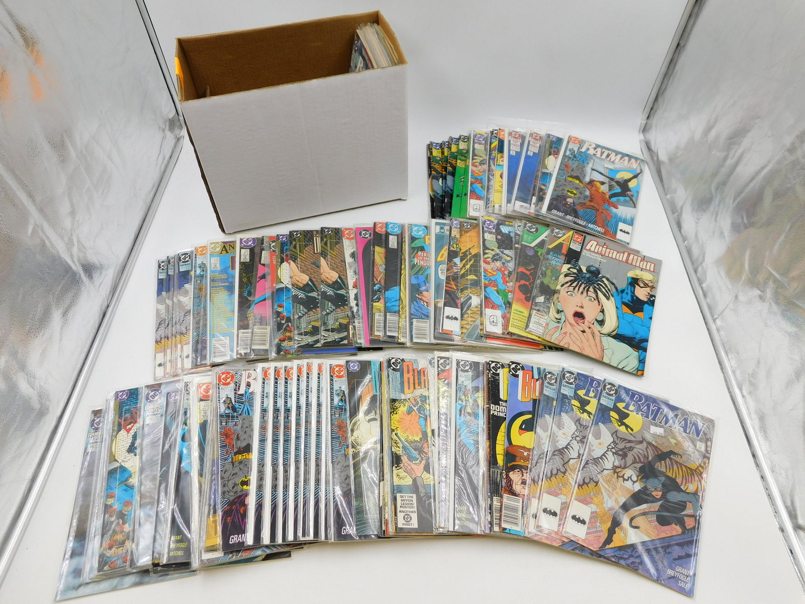 Short Box of Comics including 11 Copies of Batman #457 (1 of 6)