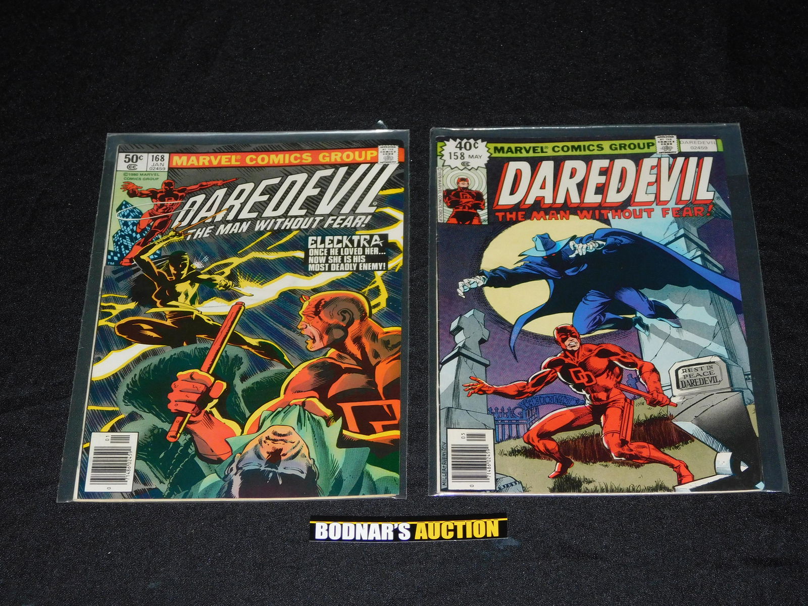 Lot of 2 Frank Miller Daredevil Key Issues - #158 and (1 of 1)
