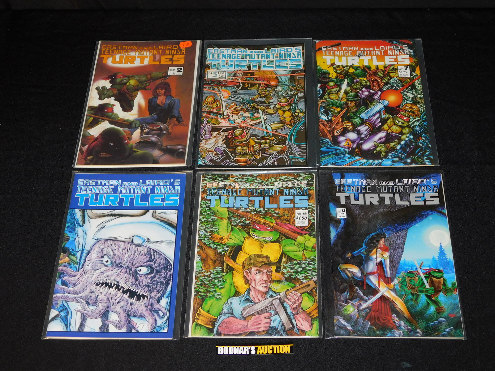 Lot of 6 Eastman & Laird's Teenage Mutant Ninja Turtles (1 of 1)