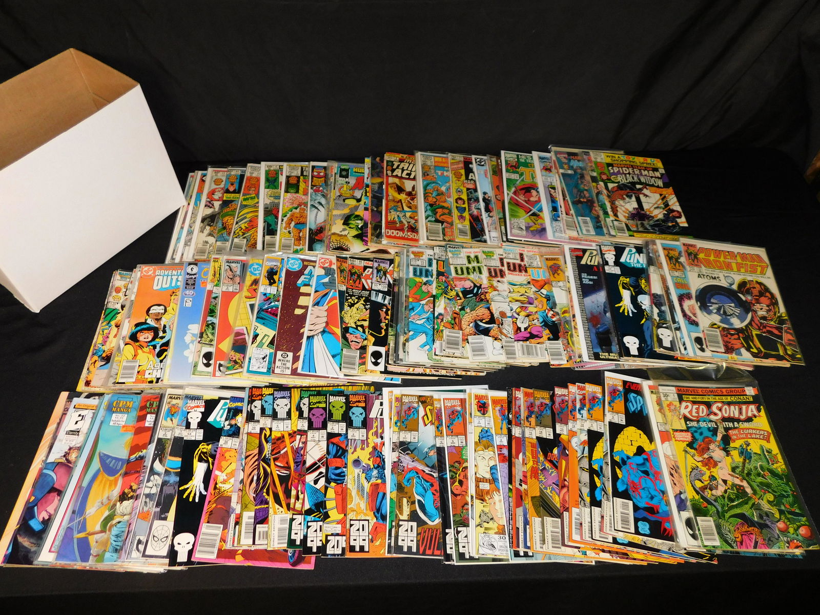 Short Box of Marvel, DC, and Independent Comics (1 of 9)